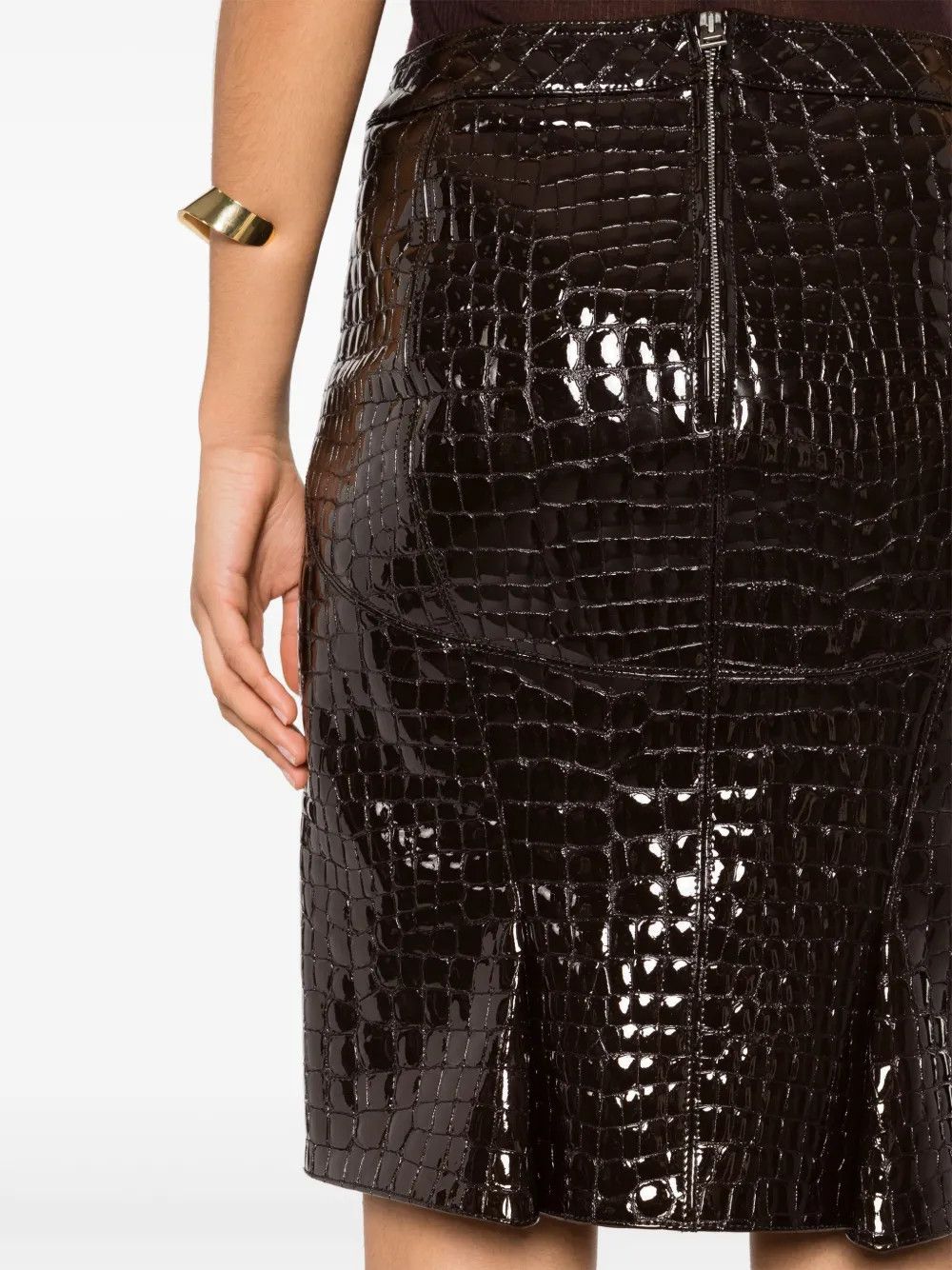 Tom Ford o1y0226 Mini Skirt in Black Size 27" / US 4 / IT 40 - 5 Thumbnail