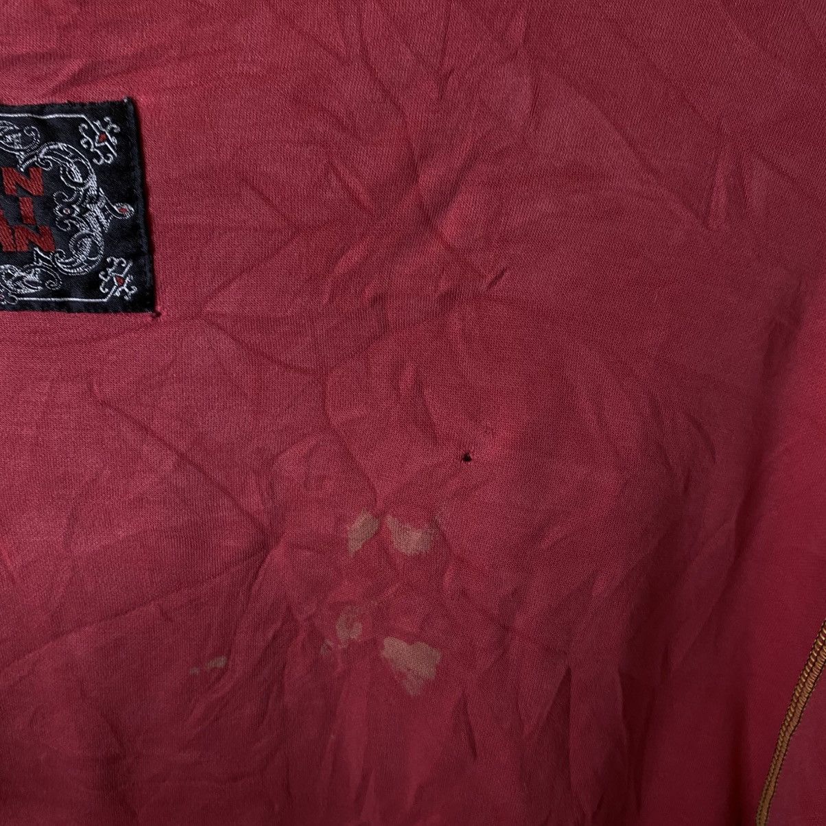 Kansai Yamamoto Vintage 90s Kansai Man Abstract Art Distressed LS T Shirt Size US L / EU 52-54 / 3 - 13 Thumbnail