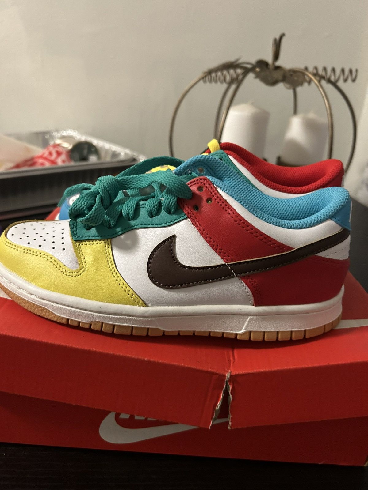 Nike Nike Dunk Low “Multi‑Color size 4Y Size US 4 / IT 34 - 3 Thumbnail