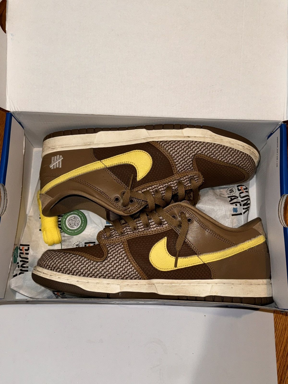 Nike × Undefeated Undefeated dunk vs af1 pack Size US 11 / EU 44 - 4 Thumbnail