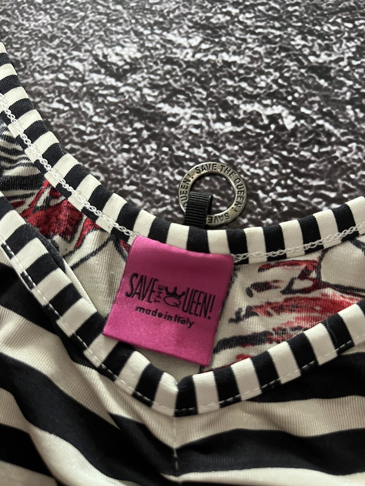 Japanese Brand Save the Queen Mesh Long Sleeve Like Jean Paul Gaultier Size M / US 6-8 / IT 42-44 - 8 Thumbnail
