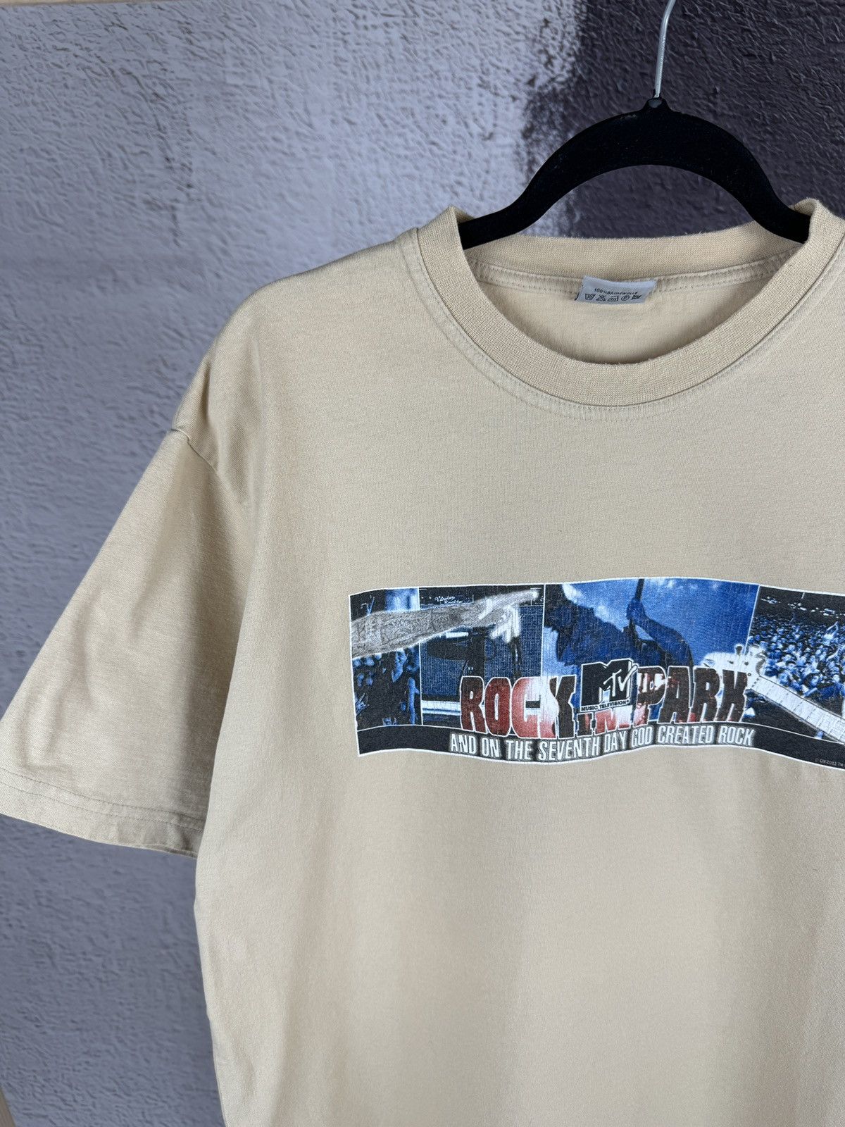 Mtv × Vintage MTV vintage 2003 Rock im Park beige band tee shirt Size US XL / EU 56 / 4 - 5 Thumbnail