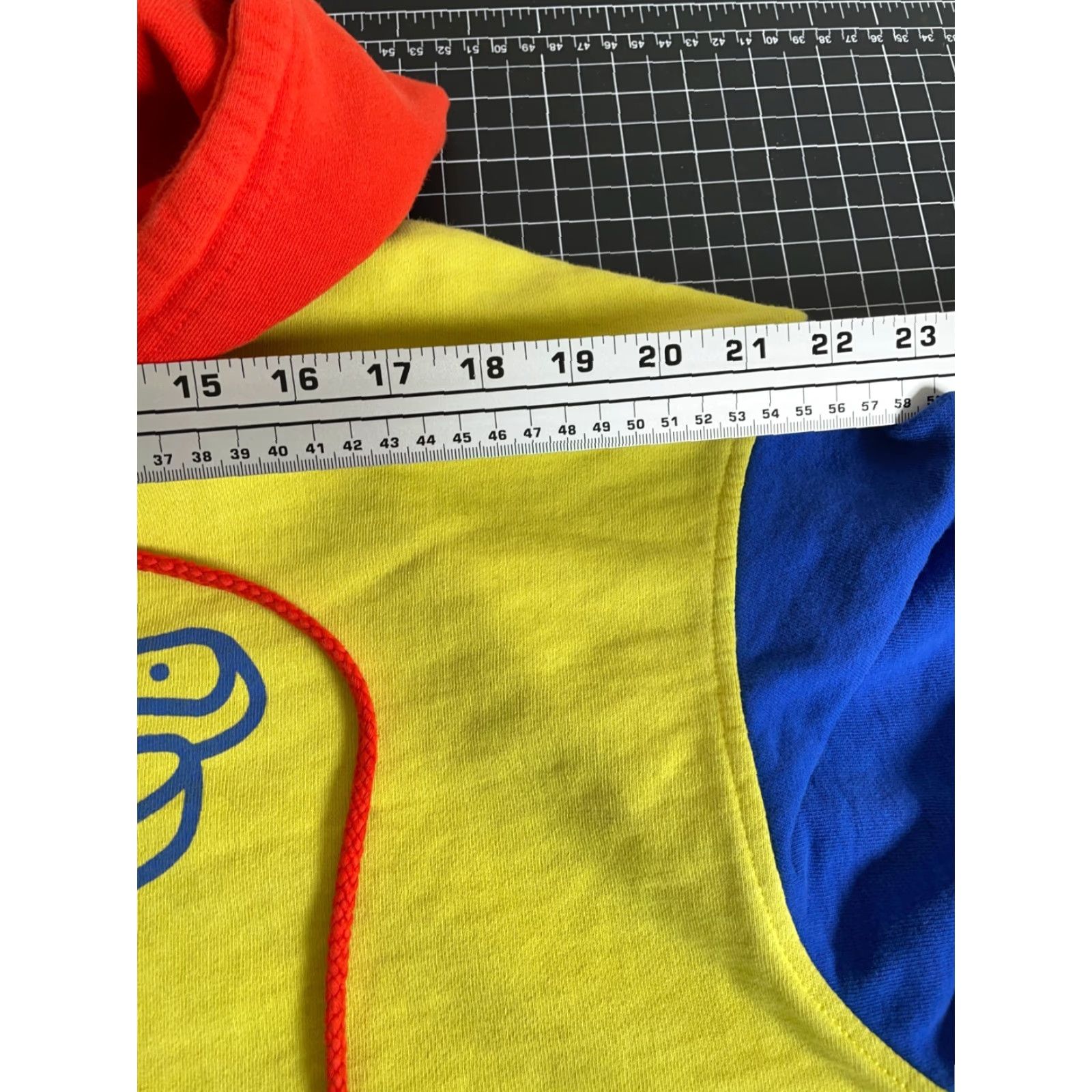 Odd Future Odd Future Hoodie Adult Large Yellow Blue Colorblock Sweatshirt Tyler Creator Size US L / EU 52-54 / 3 - 7 Thumbnail