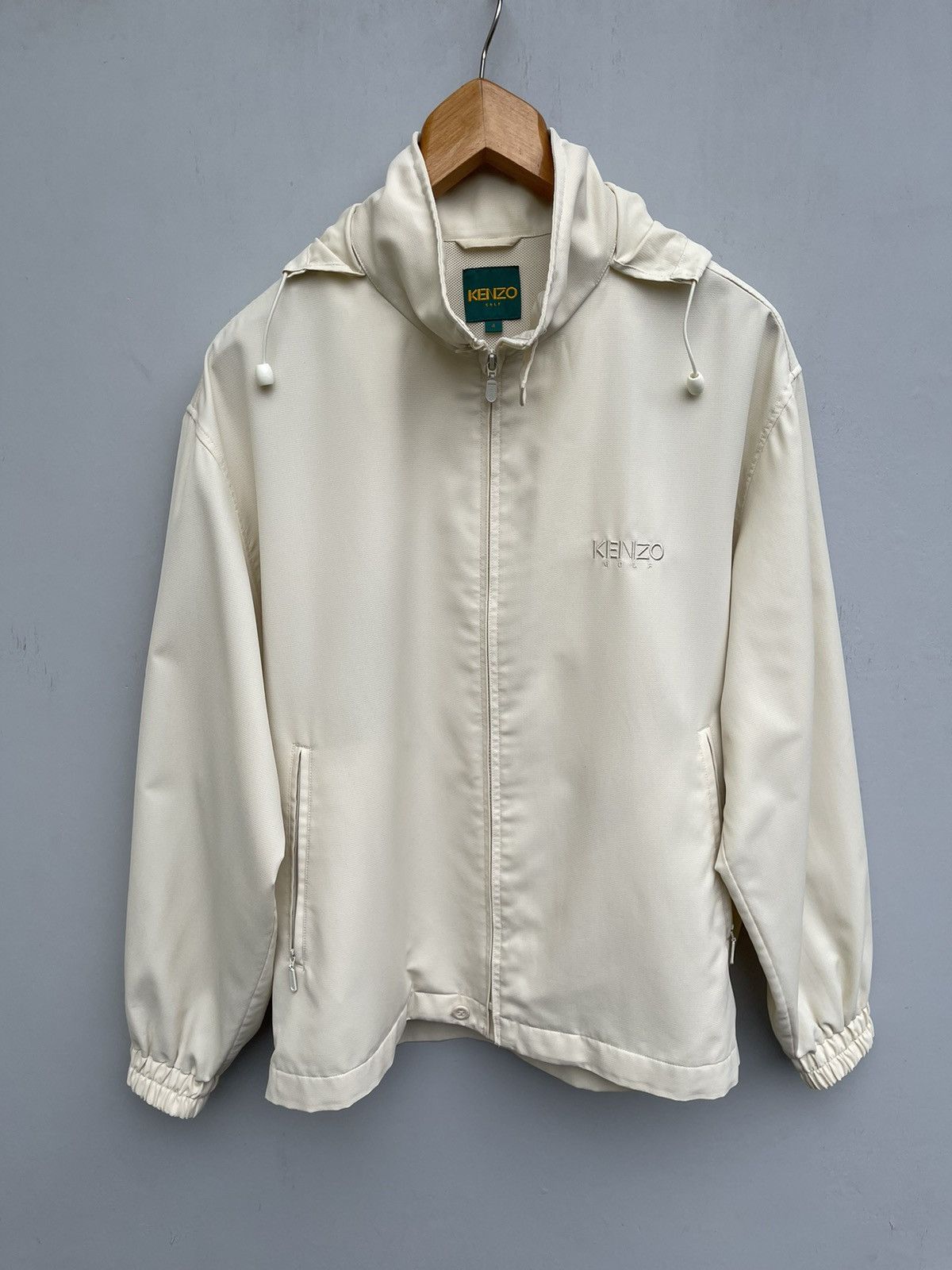 Kenzo KENZO GOLF 90s Archive Windbreaker Zip Up Jacket Size US XL / EU 56 / 4 - 2 Thumbnail