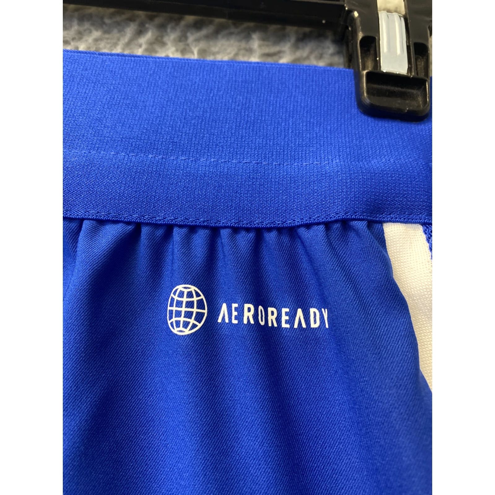 Adidas Adidas loose fit athletic running gym soccer shorts blue women’s small/105-45 Size 28" / US 6 / IT 42 - 7 Thumbnail