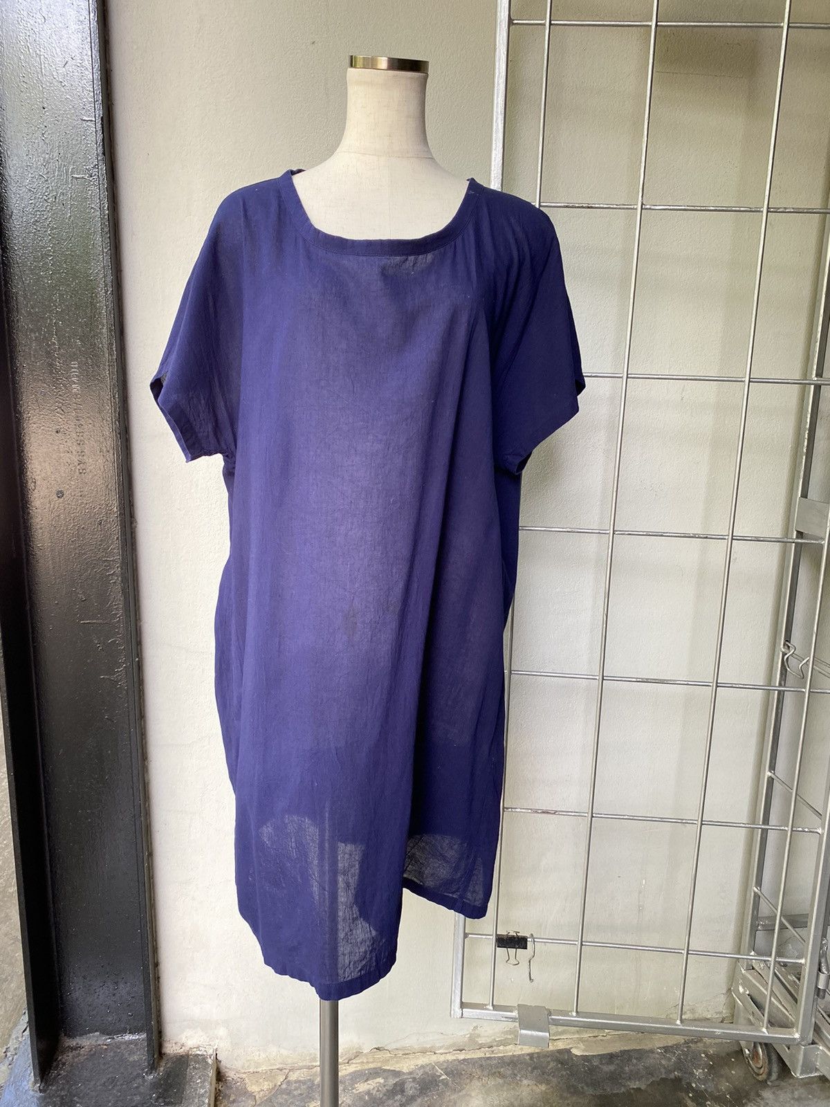 Issey Miyake Issey Miyake Permanent navy dress Size M / US 6-8 / IT 42-44 - 7 Thumbnail