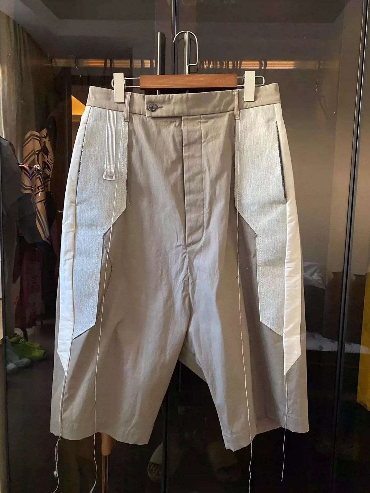 Rick Owens Rick Owens pusher 19ss babel shorts-2505 Size US 30 / EU 46 - 1 Thumbnail