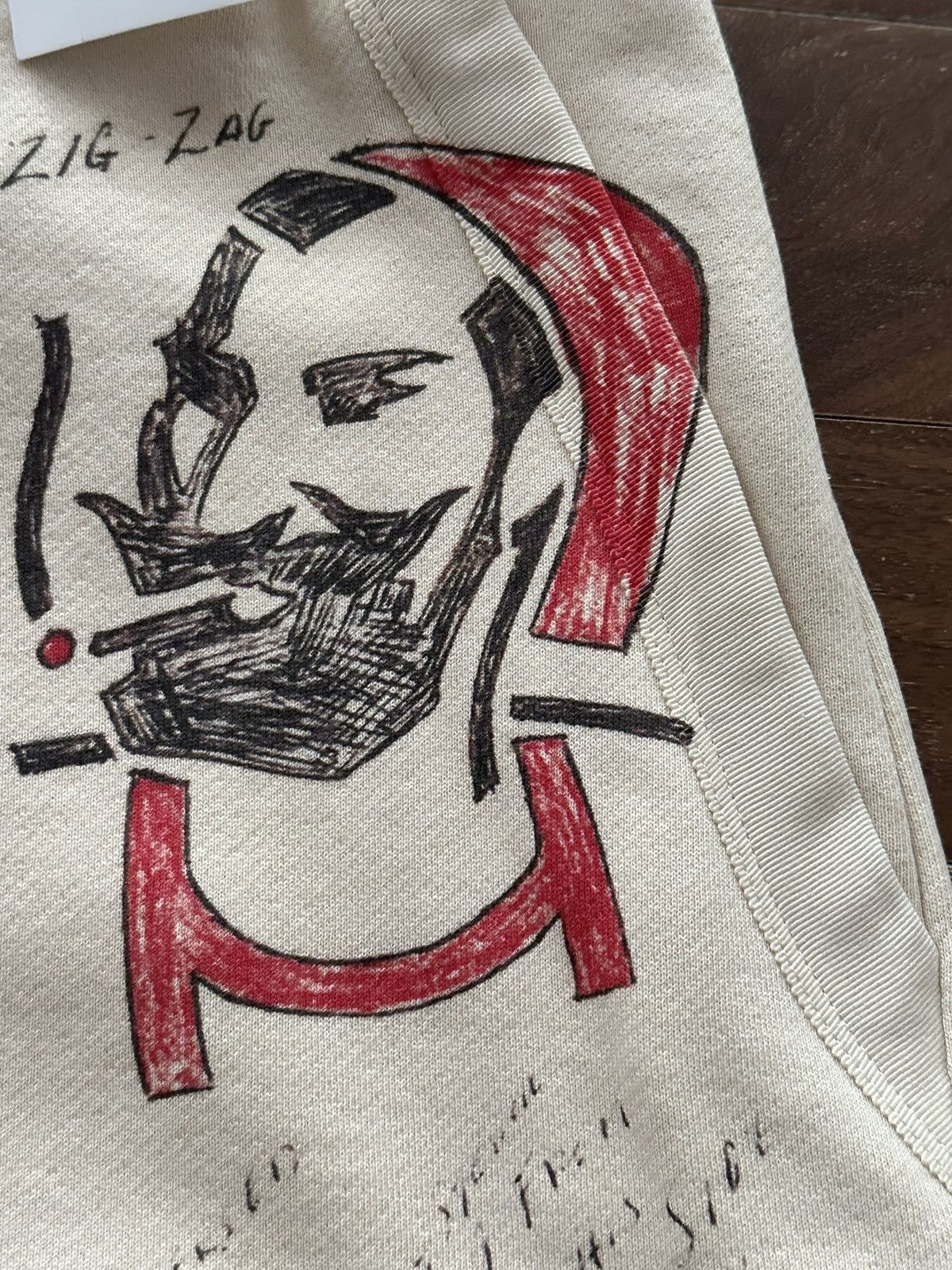 Amiri Amiri Zig Zag Sketch Sweatshorts Size L Size US 34 / EU 50 - 4 Thumbnail