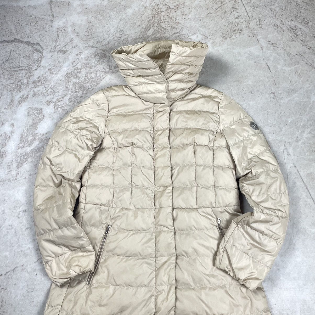 Bogner & Limonta Goose Down Puffer Long Jacket Parka Wool