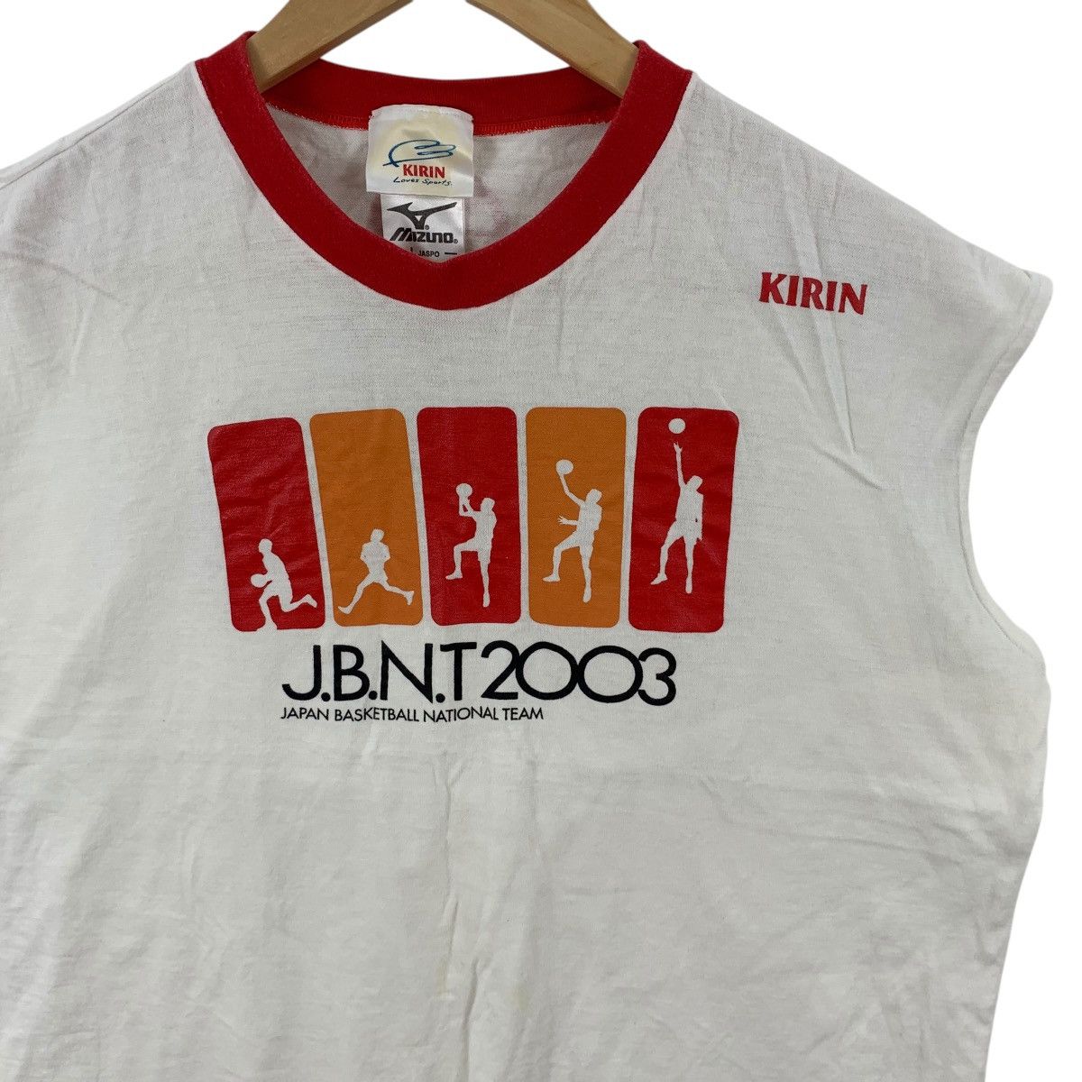 Mizuno Vintage 2003 MIZUNO x KIRIN Japan Basketball National Team Size US L / EU 52-54 / 3 - 5 Thumbnail