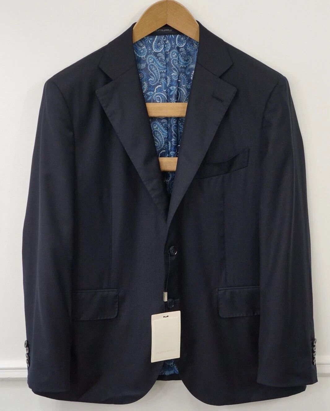 Men Suitsupply Blazer La Spalla Ariston Luxury Cloth US42L