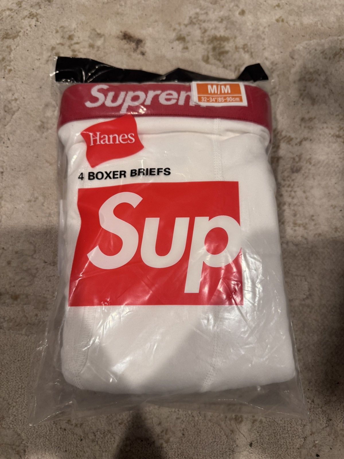 Supreme Supreme Boxer White Small Size 30 - 1 Thumbnail