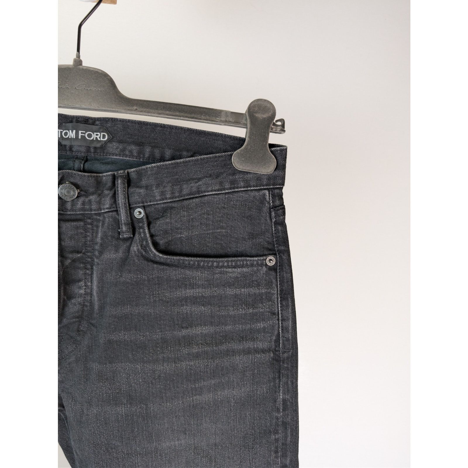 Tom Ford o1rshd1 Slim-Fit Denim Jeans in Black Size US 32 / EU 48 - 5 Thumbnail