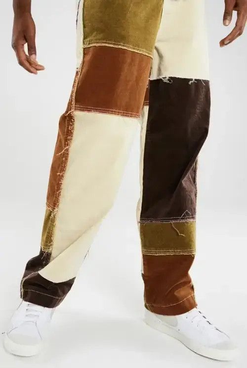 Au Courant Paris Patchwork denim jeans Size US 32 / EU 48 - 4 Thumbnail