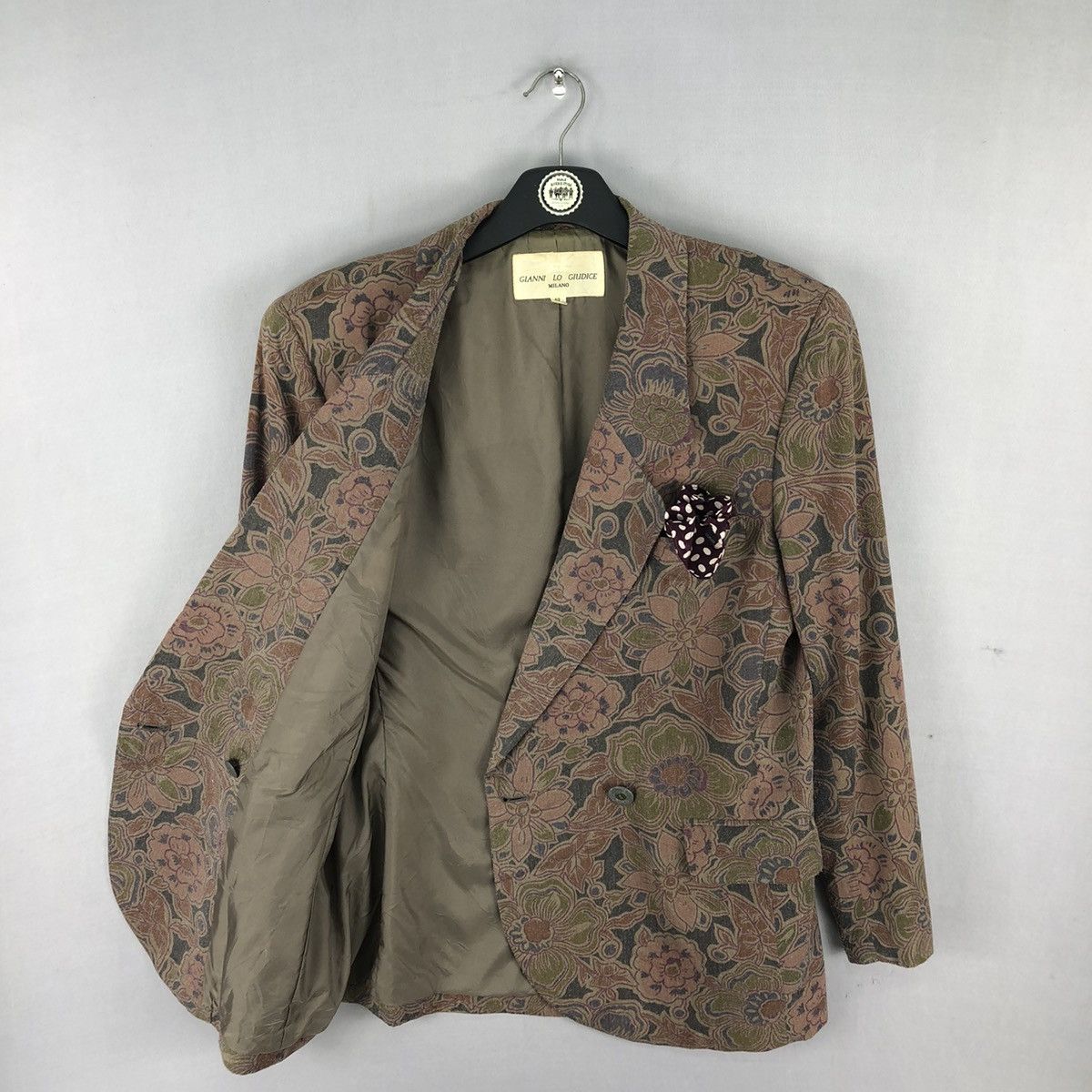 Vintage Vintage 80's Gianni Lo Giudice Milano Fullprint Coat Size M / US 6-8 / IT 42-44 - 7 Thumbnail