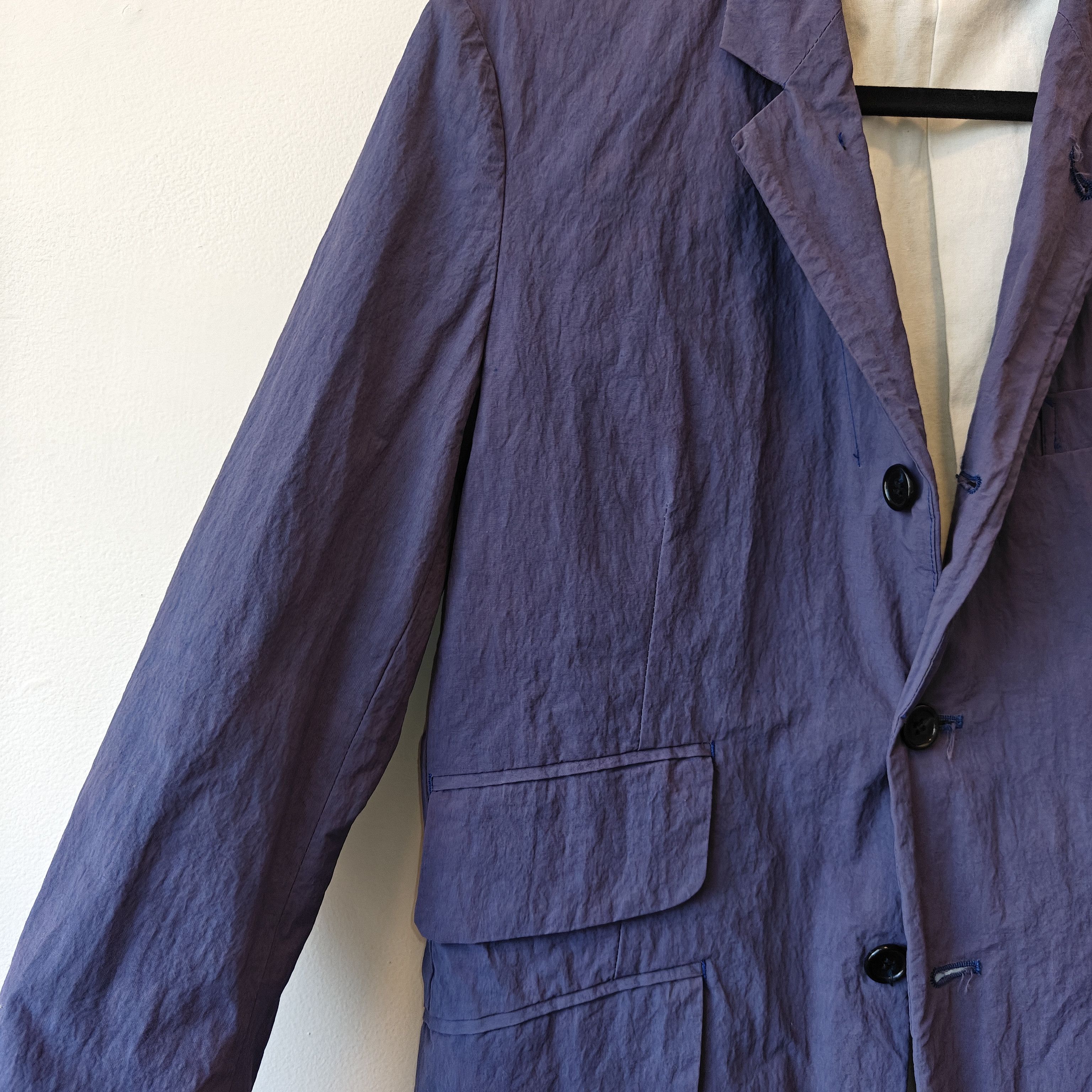 MINOTAUR INST. Minotaur Purple Nylon Blazer Japan Fits Small, Nanamica Size US S / EU 44-46 / 1 - 4 Thumbnail