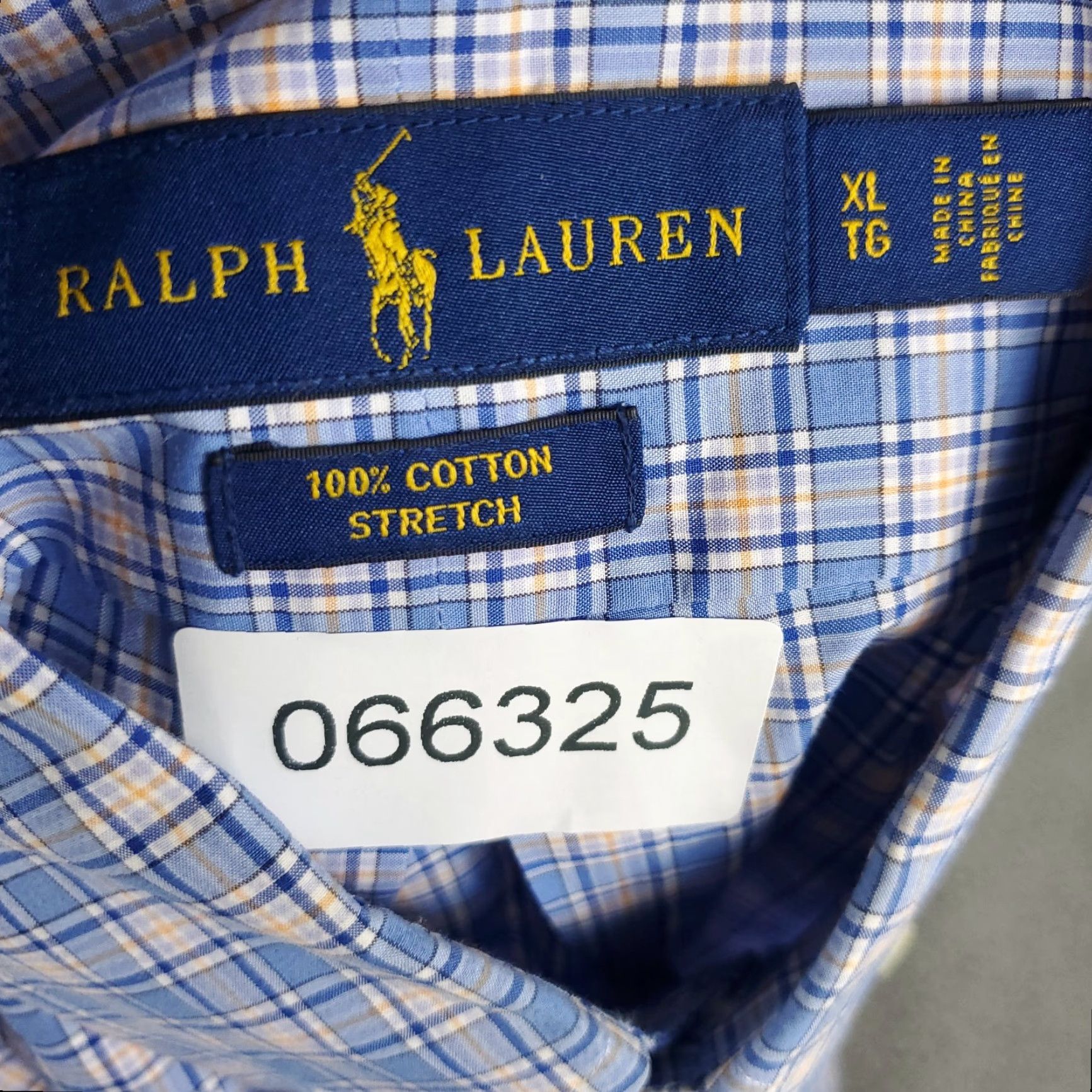 Ralph Lauren Ralph Lauren Shirt Mens XL Blue Plaid Pony Casual Button Up Long Sleeve Size US XL / EU 56 / 4 - 8 Thumbnail
