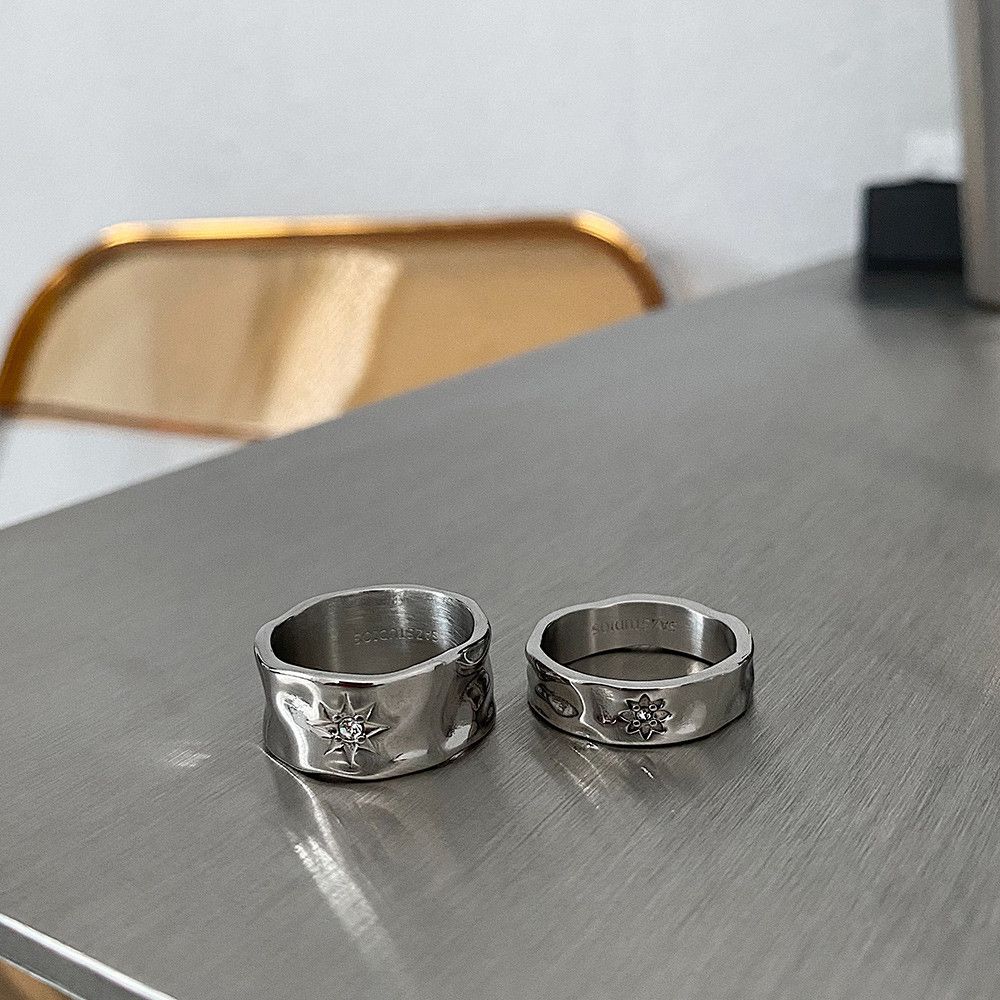 Jewelry Hip-hop Jewelry Rings Open Size Chrome Ring (Size 7-13) Size ONE SIZE - 4 Thumbnail