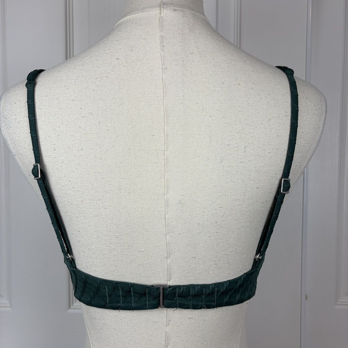 Abercrombie & Fitch Abercrombie and fitch dark green bikini top Size XS / US 0-2 / IT 36-38 - 2 Thumbnail