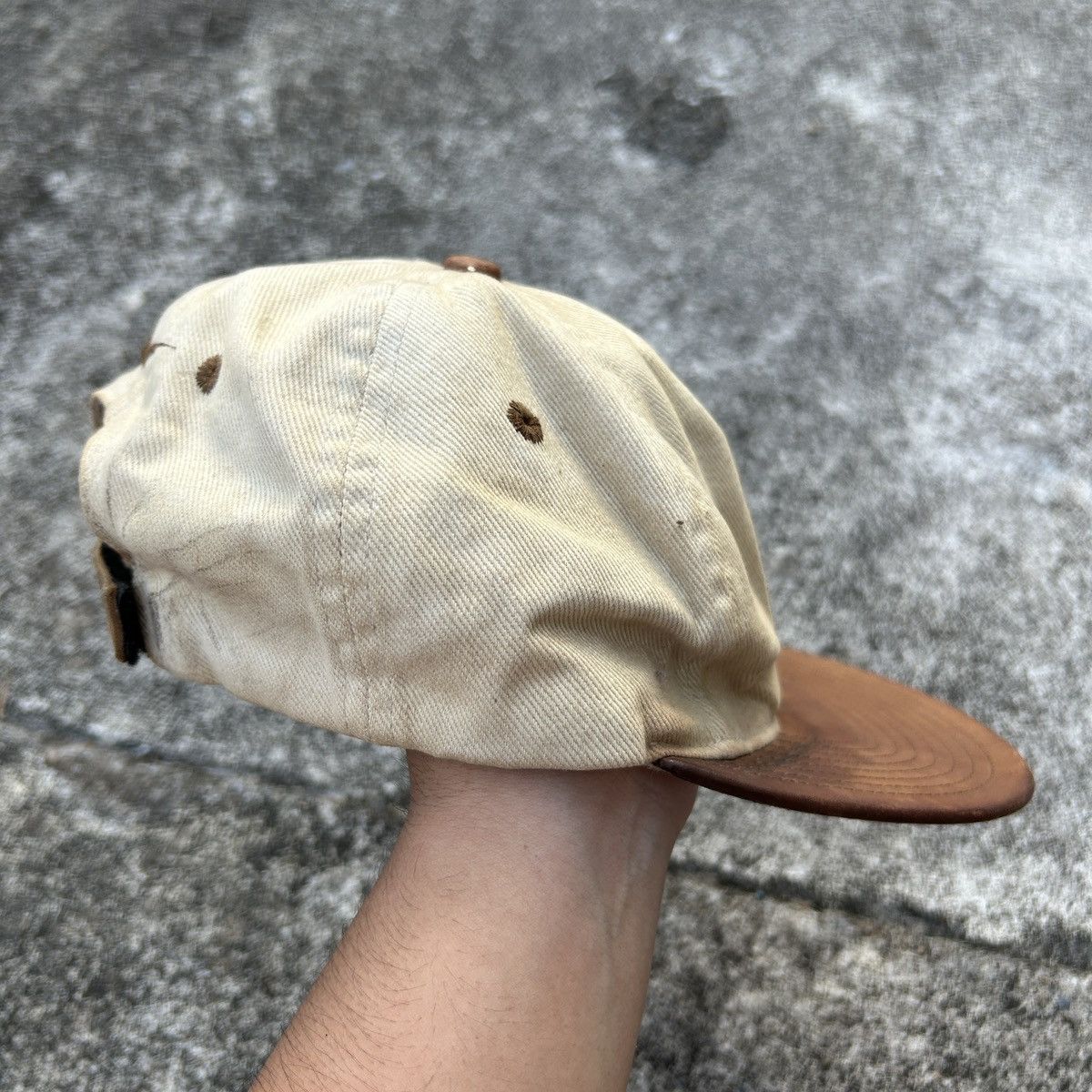 Nike × Vintage Vintage thrashed Faded Nike Hats Size ONE SIZE - 2 Thumbnail