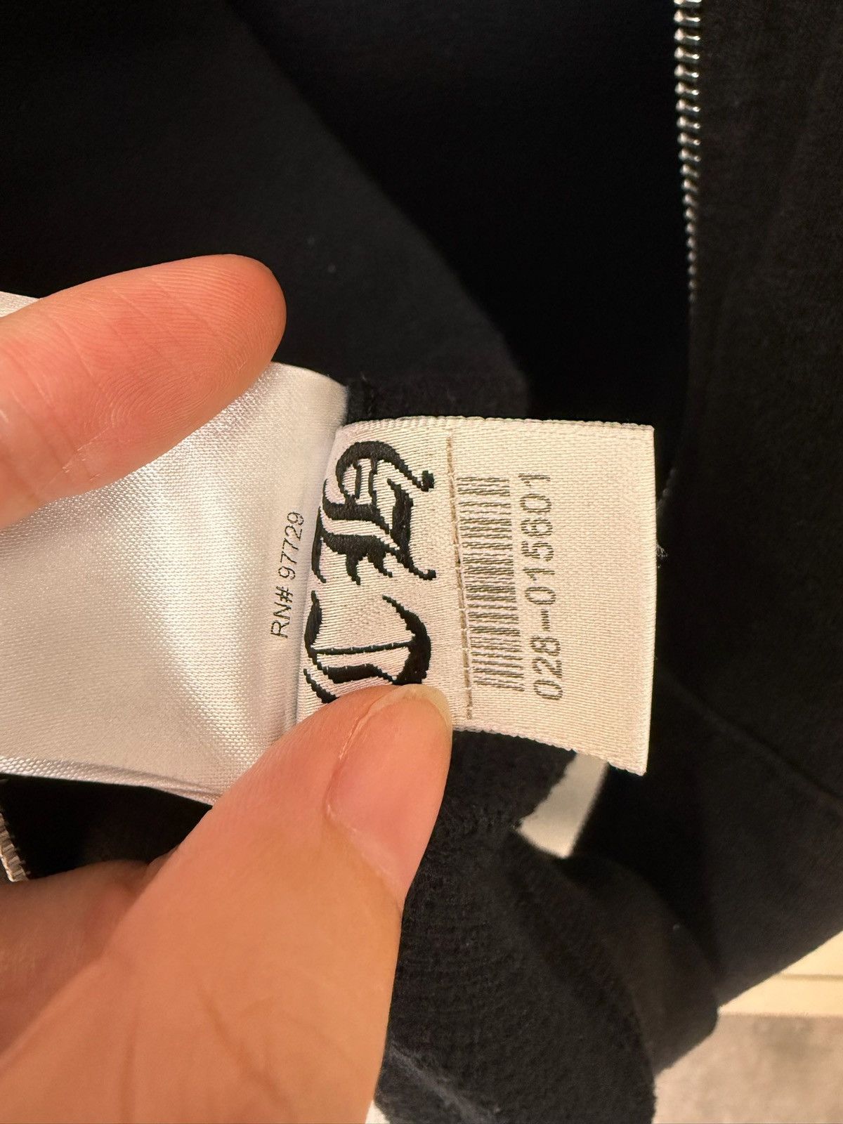 Chrome Hearts Chrome Hearts fuck u thermal hoodie zip Size US M / EU 48-50 / 2 - 11 Thumbnail