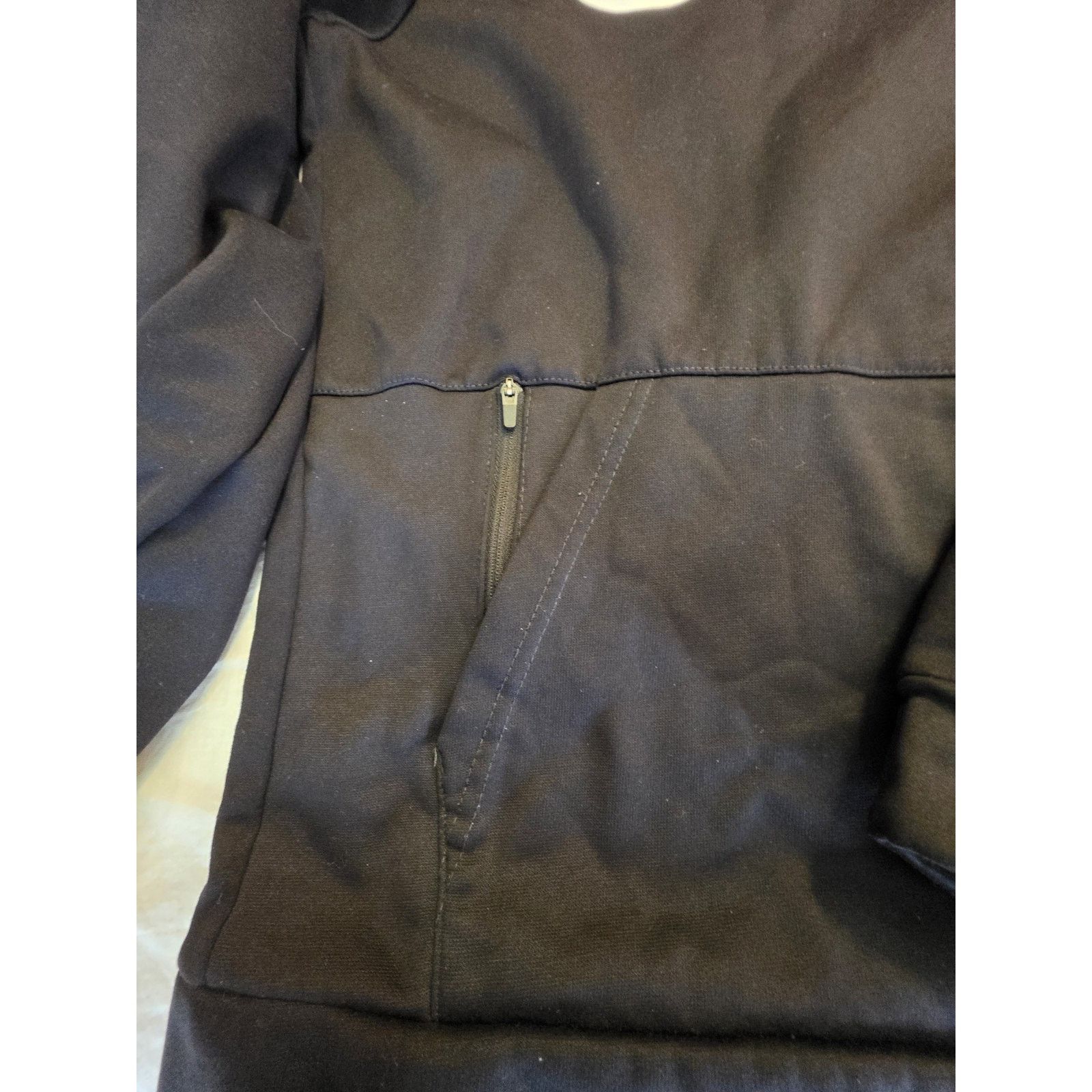 Nike Nike Men's Dri Fit Size Medium Black Long Sleeve Hooded Size US M / EU 48-50 / 2 - 2 Thumbnail