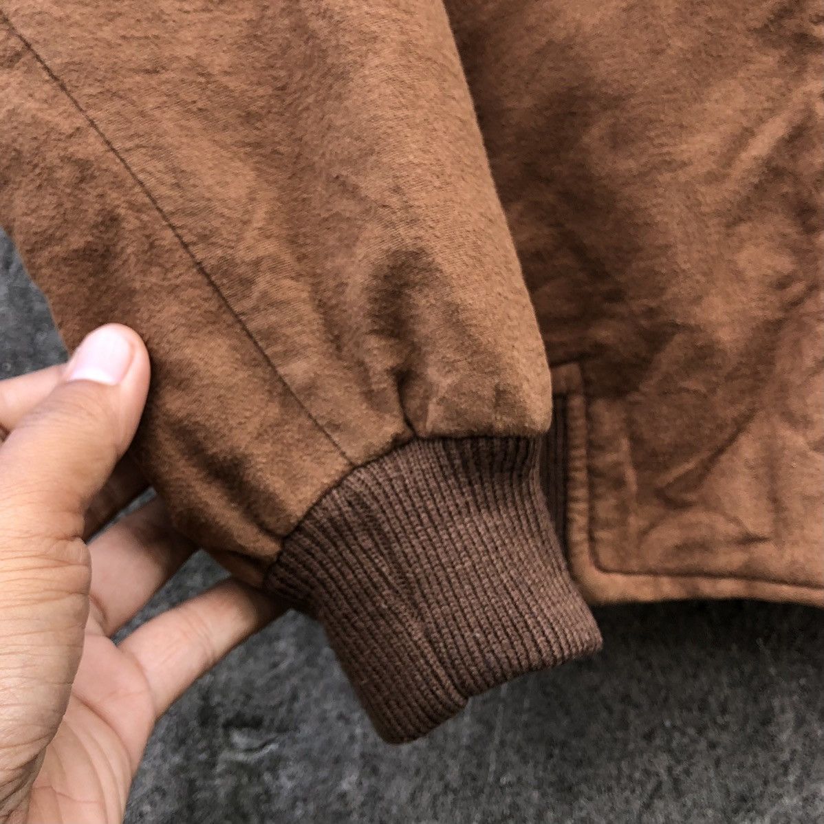 Vintage Vintage Youth High Corduroy Zipper Bomber Jacket Size US M / EU 48-50 / 2 - 9 Thumbnail