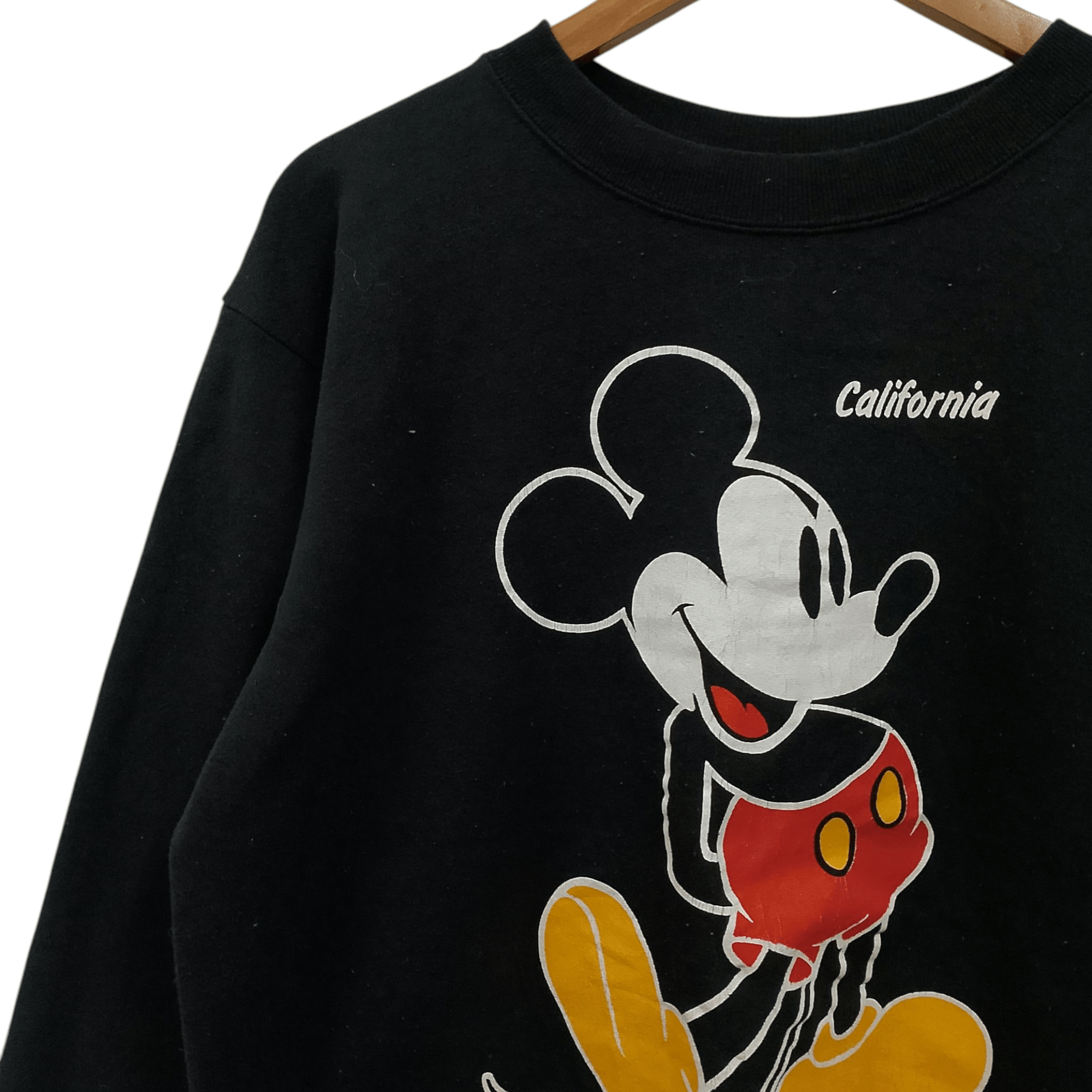 Mickey Mouse Vintage 90s Mickey Mouse California Sweatshirt Size US L / EU 52-54 / 3 - 4 Thumbnail
