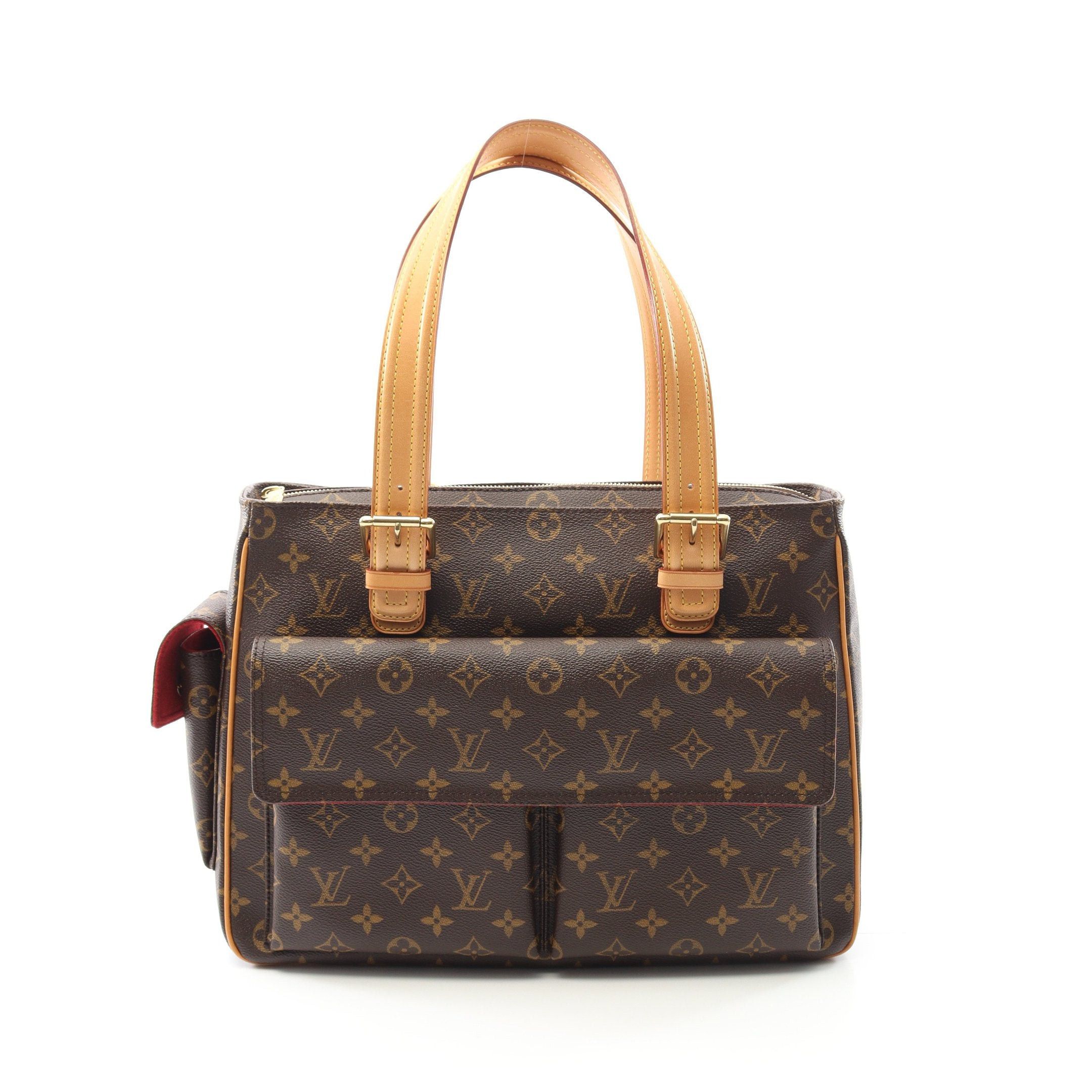 Louis Vuitton Louis Vuitton Multi-Priest Monogram Handbag Leather Brown Size ONE SIZE - 1 Thumbnail