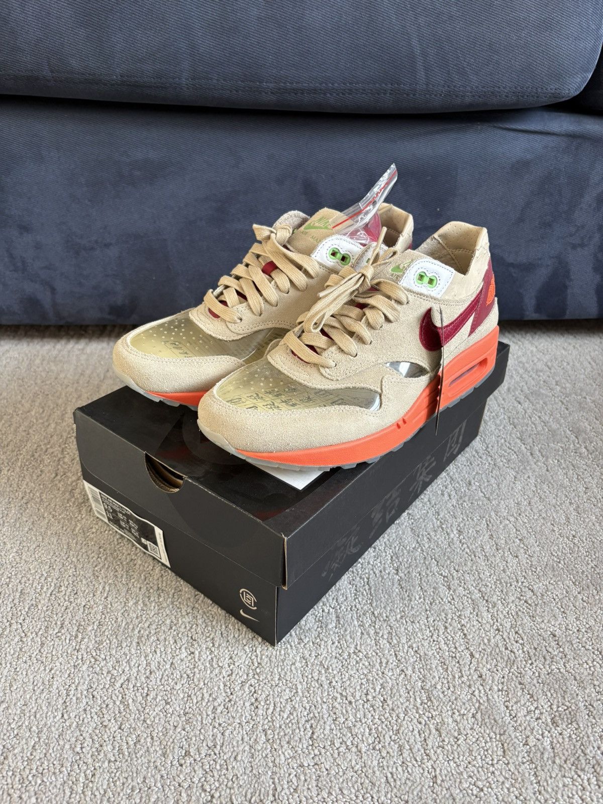 CLOT × Nike Nike x CLOT Air Max 1 Size US 9.5 / EU 42-43 - 1 Thumbnail