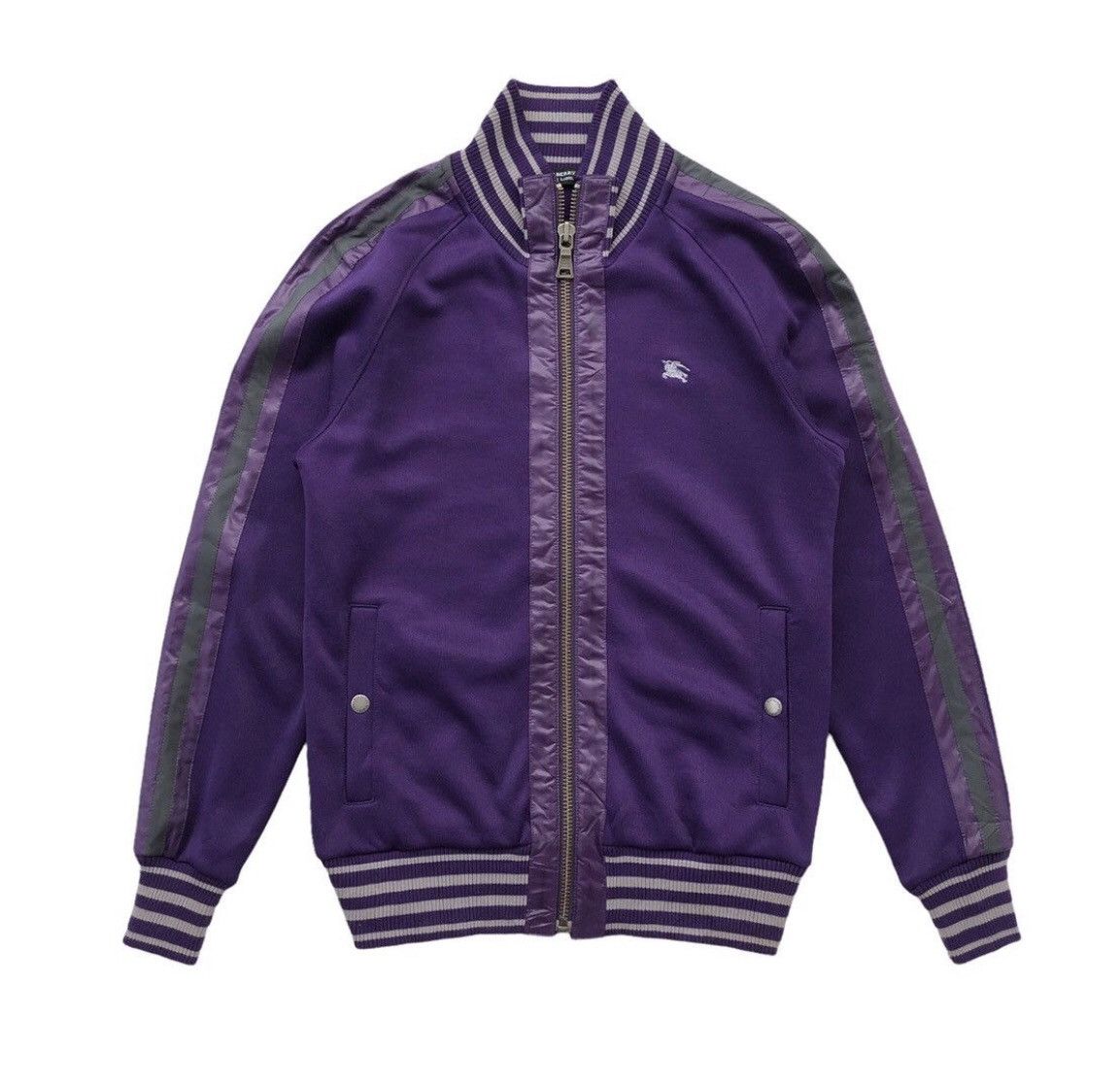 Burberry Authentic Burberry Black Label Track Top Jacket Mens Size M Size US M / EU 48-50 / 2 - 1 Thumbnail