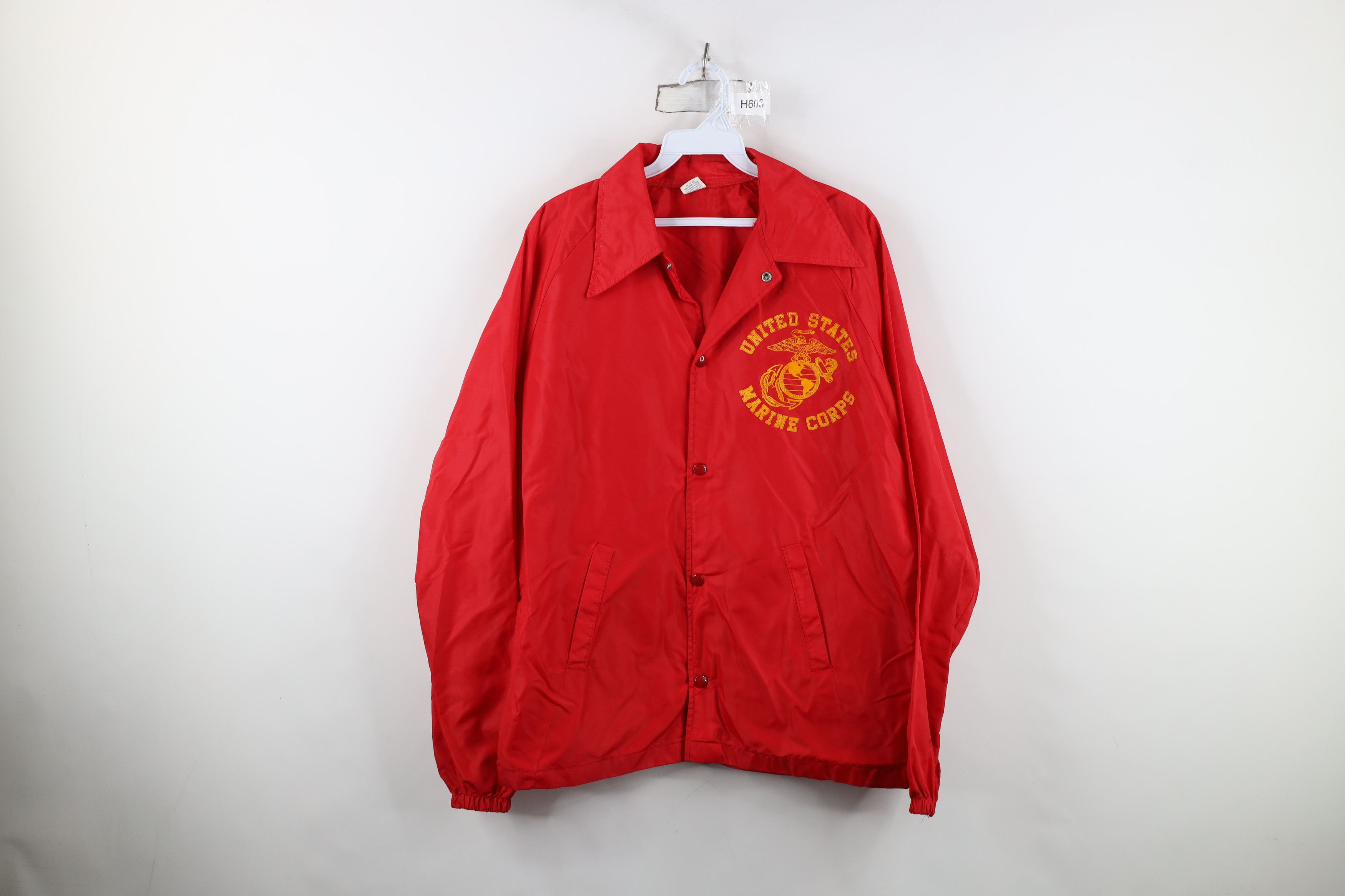 Vintage Vintage 70s Button Coach Coaches Windbreaker Jacket USA Size US M / EU 48-50 / 2 - 1 Thumbnail