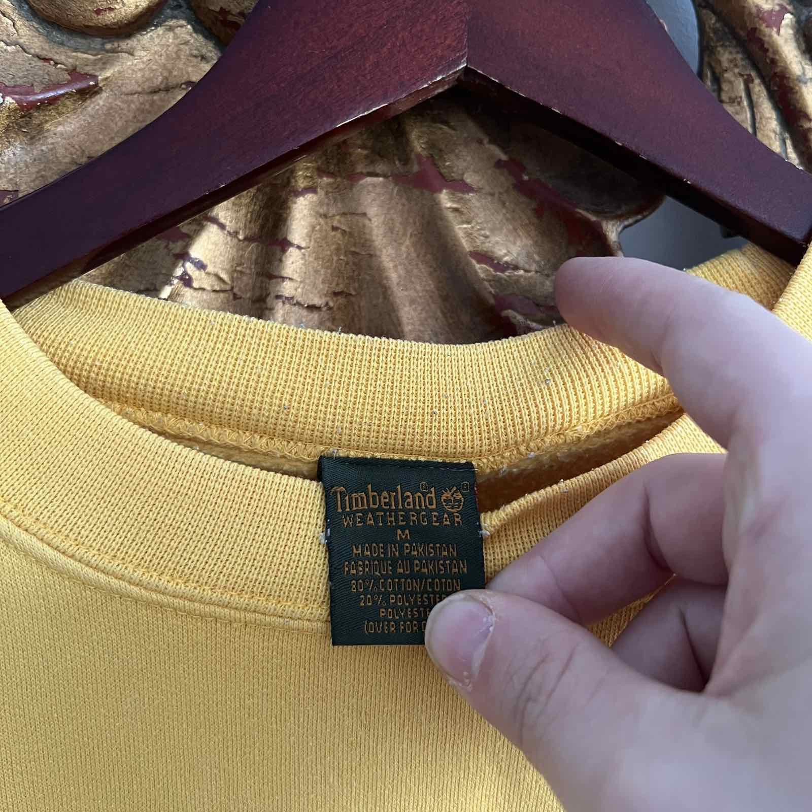 Timberland TIMBERLAND VINTAGE SWEATSHIRT 90s SPELL OUT Size S / US 4 / IT 40 - 4 Thumbnail