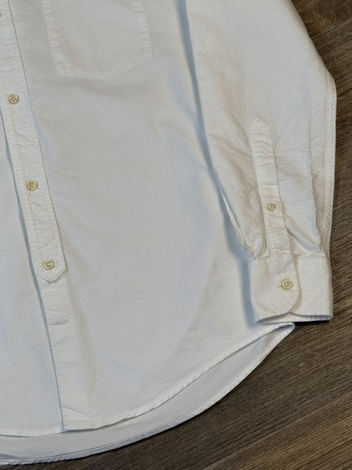 Our Legacy Our Legacy Oxford Buttons Up White Shirt Size US M / EU 48-50 / 2 - 3 Thumbnail