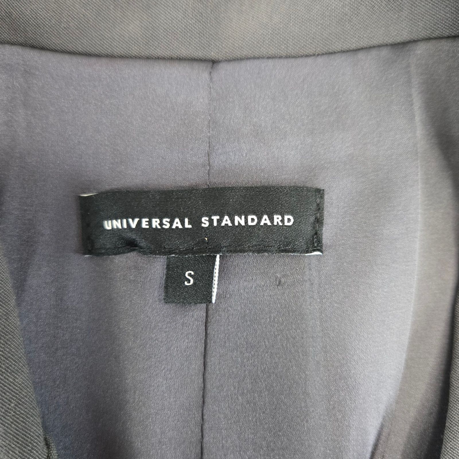 Other Universal Standard Gray Long Blazer Coat Size Small Size S / US 4 / IT 40 - 7 Thumbnail