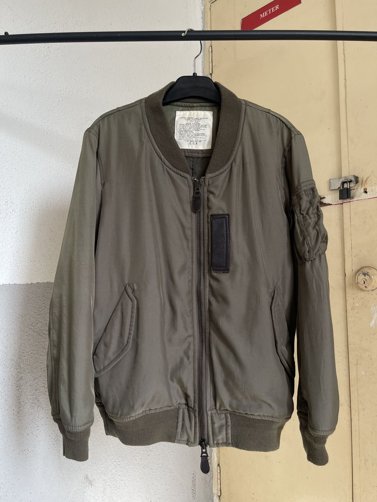 GOA GOA Gore Flight Jacket MA-1 Y2K Japanese LGB I6W9 Bomber Size US M / EU 48-50 / 2 - 1 Thumbnail