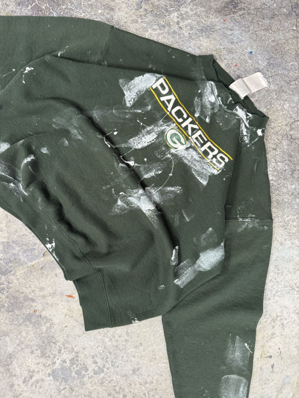 NFL × Vintage Vintage distressed packers sweatshirt Size US L / EU 52-54 / 3 - 3 Thumbnail
