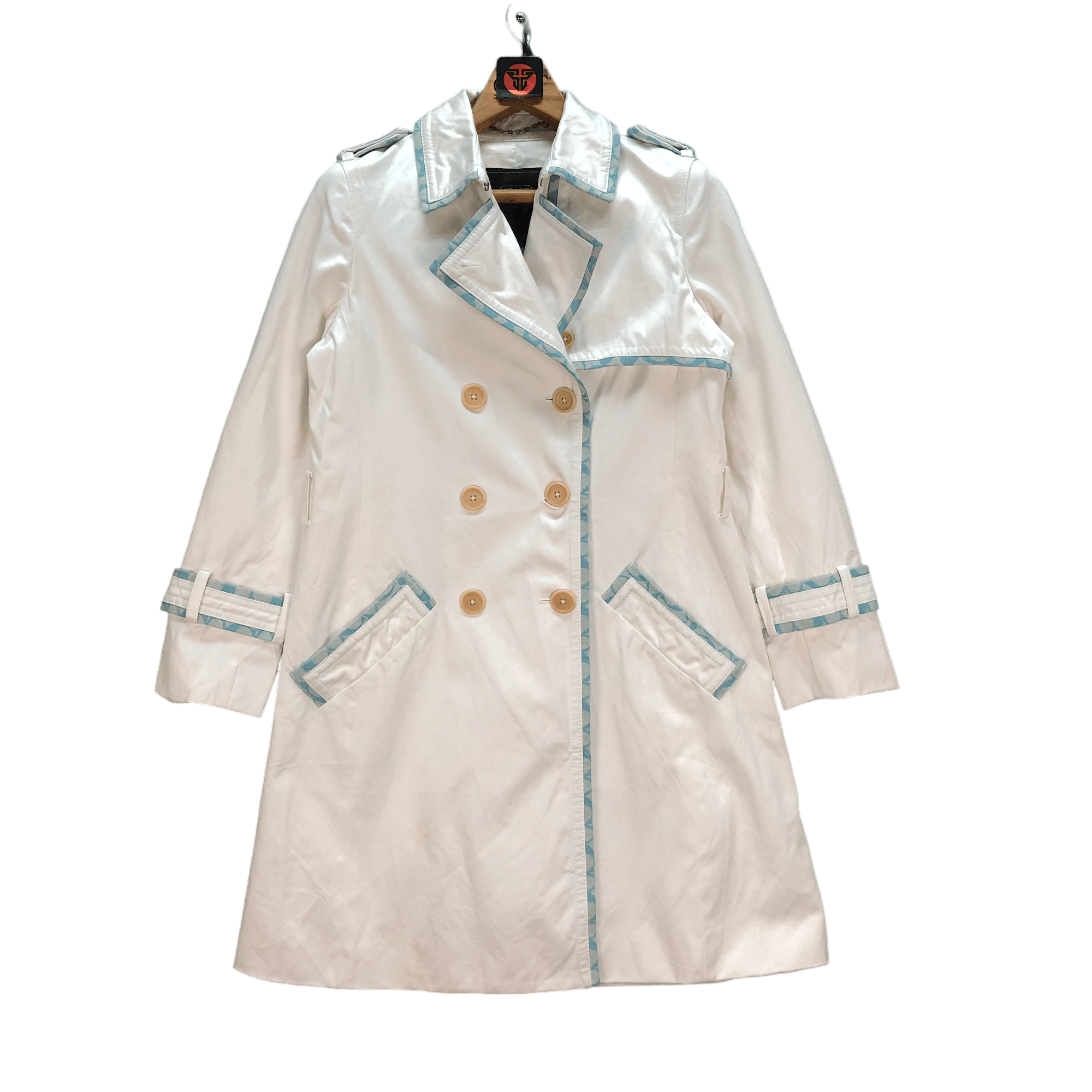 Coach COACH DOUBLE BREASTED COAT #6842-87 Size S / US 4 / IT 40 - 1 Thumbnail