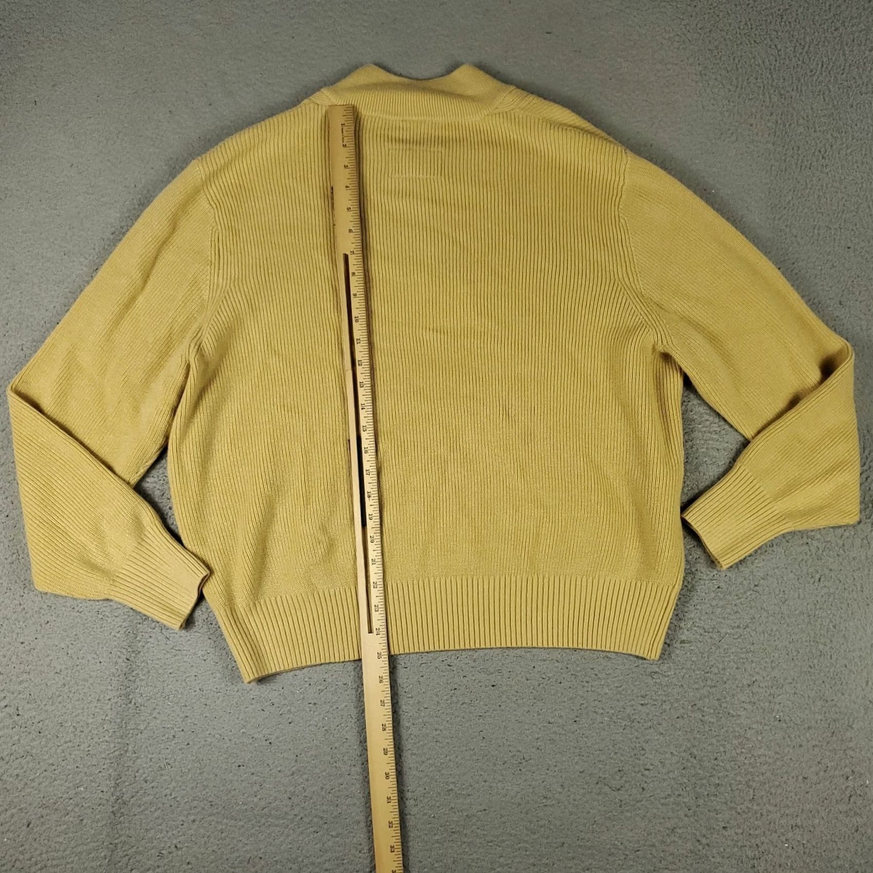 Nike - Maximizes search visibility by including the most common terms ("Nike Sweater," "Mens," "XL," "Beige," "Knit," "Button Pullover") Size US XL / EU 56 / 4 - 6 Thumbnail