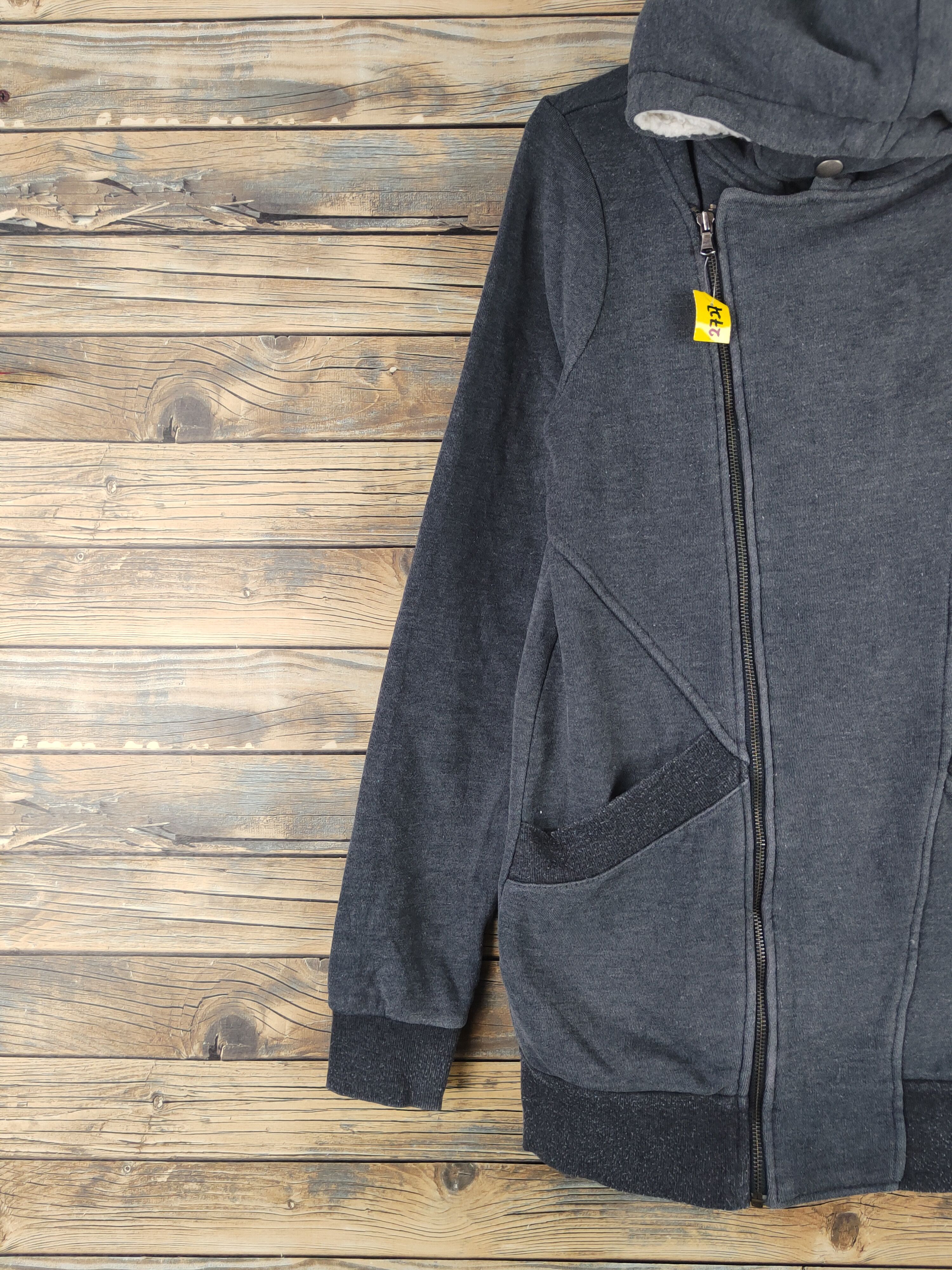 Japanese Brand DL Mango Dark Gray Hoodie Sweaters #2727 Size US S / EU 44-46 / 1 - 3 Thumbnail