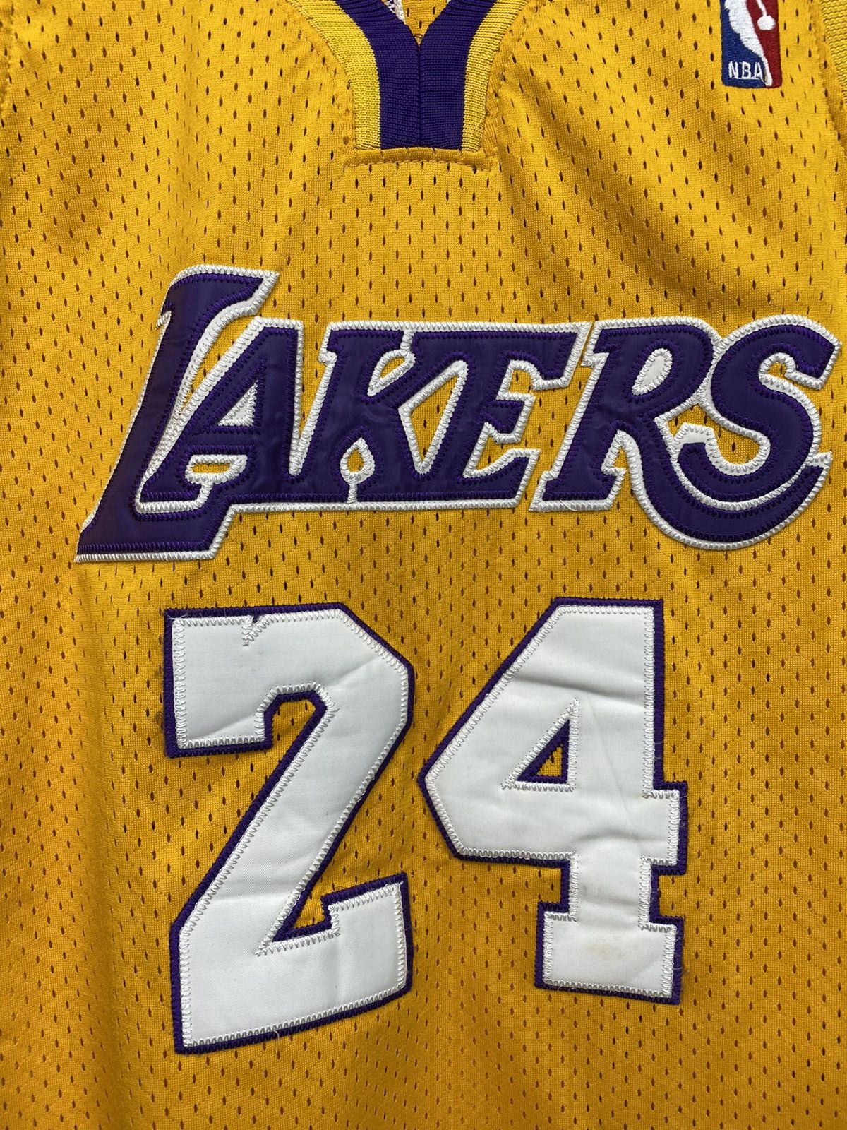 Mitchell & Ness × NBA Lakers #24 Kobe Bryant Jersey S Hardwood Classic Yellow LA Size US S / EU 44-46 / 1 - 6 Thumbnail