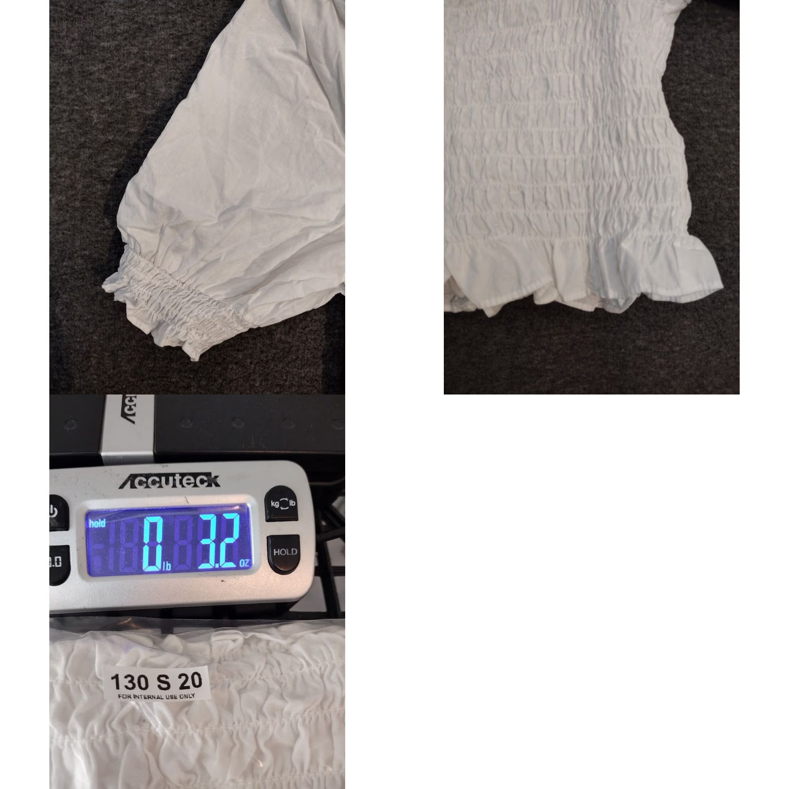 H&M Divided by H&M Women's White Puff Sleeve Crop Top Size Small Shirt Adult XS? No—Size Small. Womens Crop Top Puff Sleeve White Blouse 90s Style Size S / US 4 / IT 40 - 8 Thumbnail