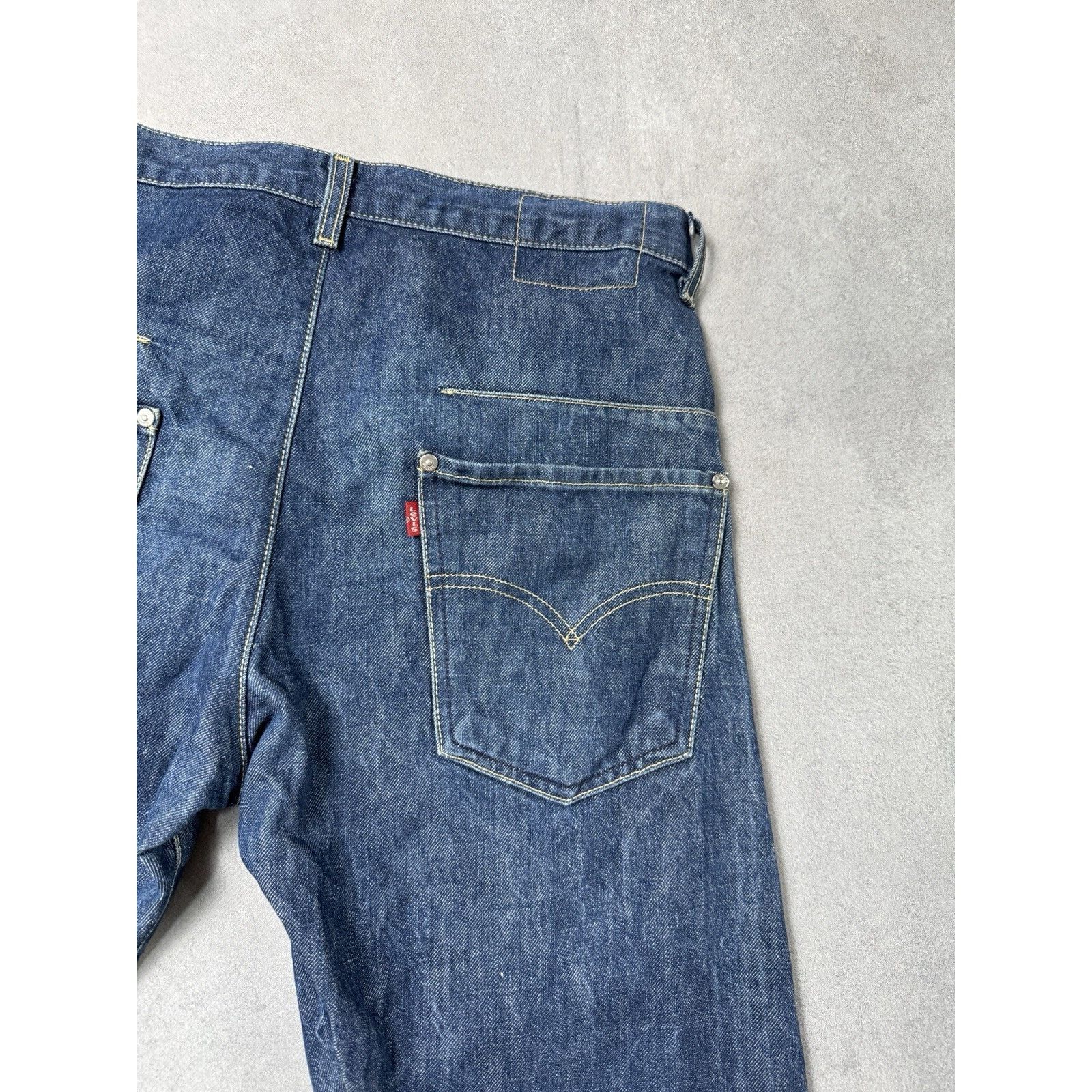 Levi's Levis Twisted 0835 Engineered Jeans Blue Men Streetwear Size US 32 / EU 48 - 17 Thumbnail