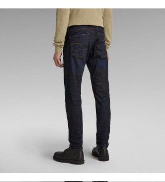 G-Star G Star d-staq slim Dark Wax Black Denim jeans Vintage LGB Size US 36 / EU 52 - 3 Thumbnail
