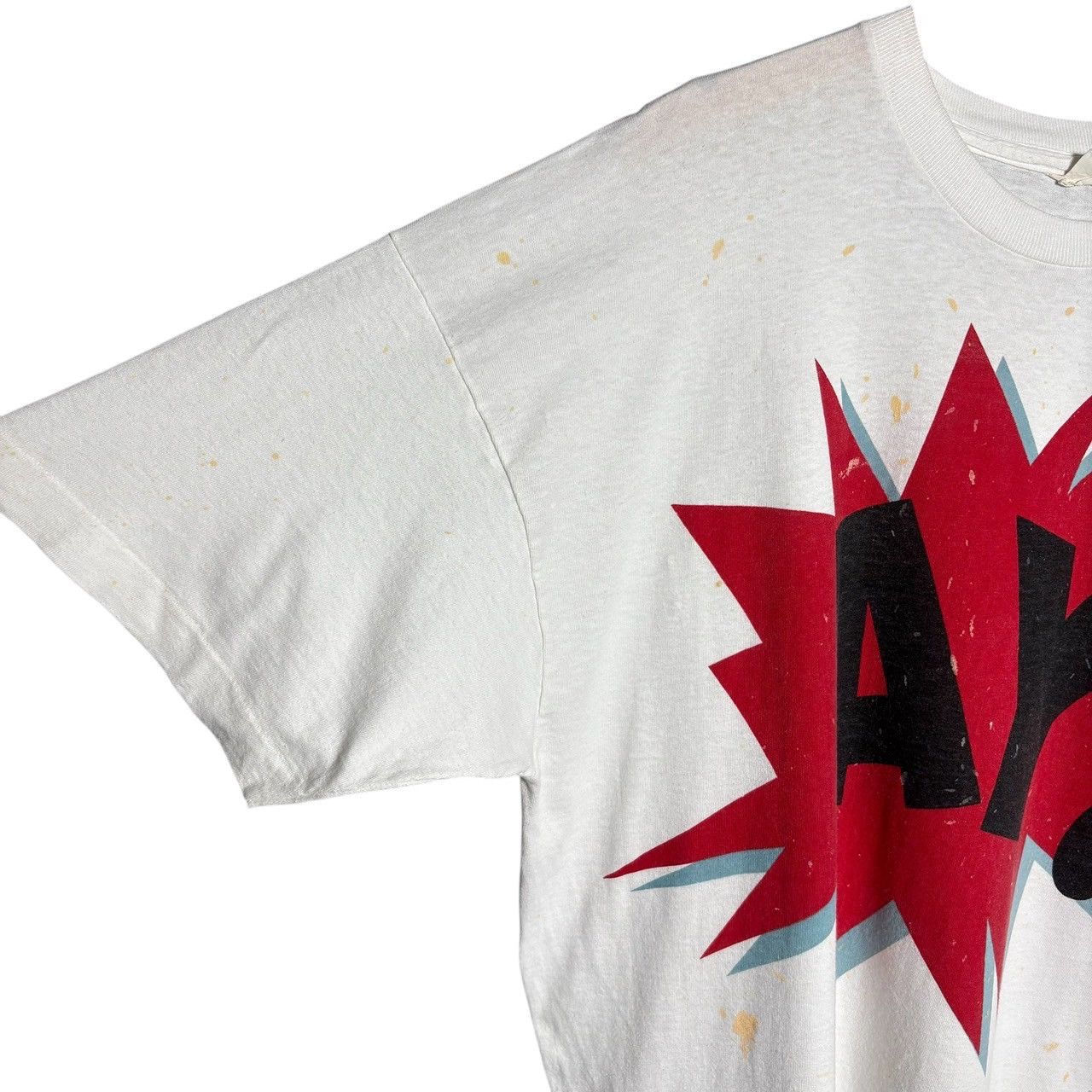 Vintage Vintage 90s AY ! USA Single Stitch Graphic T-Shirt Size US XL / EU 56 / 4 - 6 Thumbnail