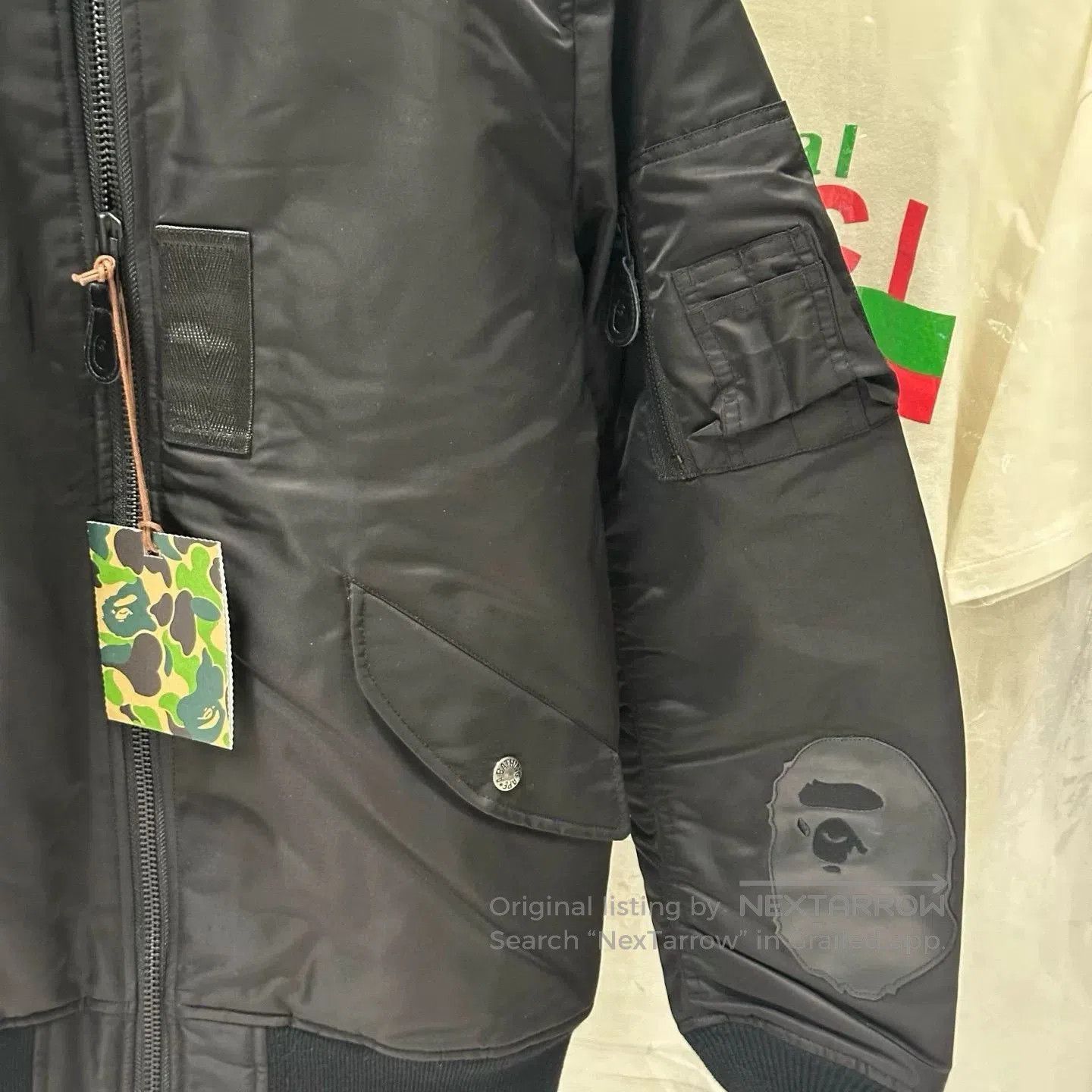 Bape BAPE MMJ Collaboration MA1 Flight Jacket. Size US S / EU 44-46 / 1 - 6 Thumbnail