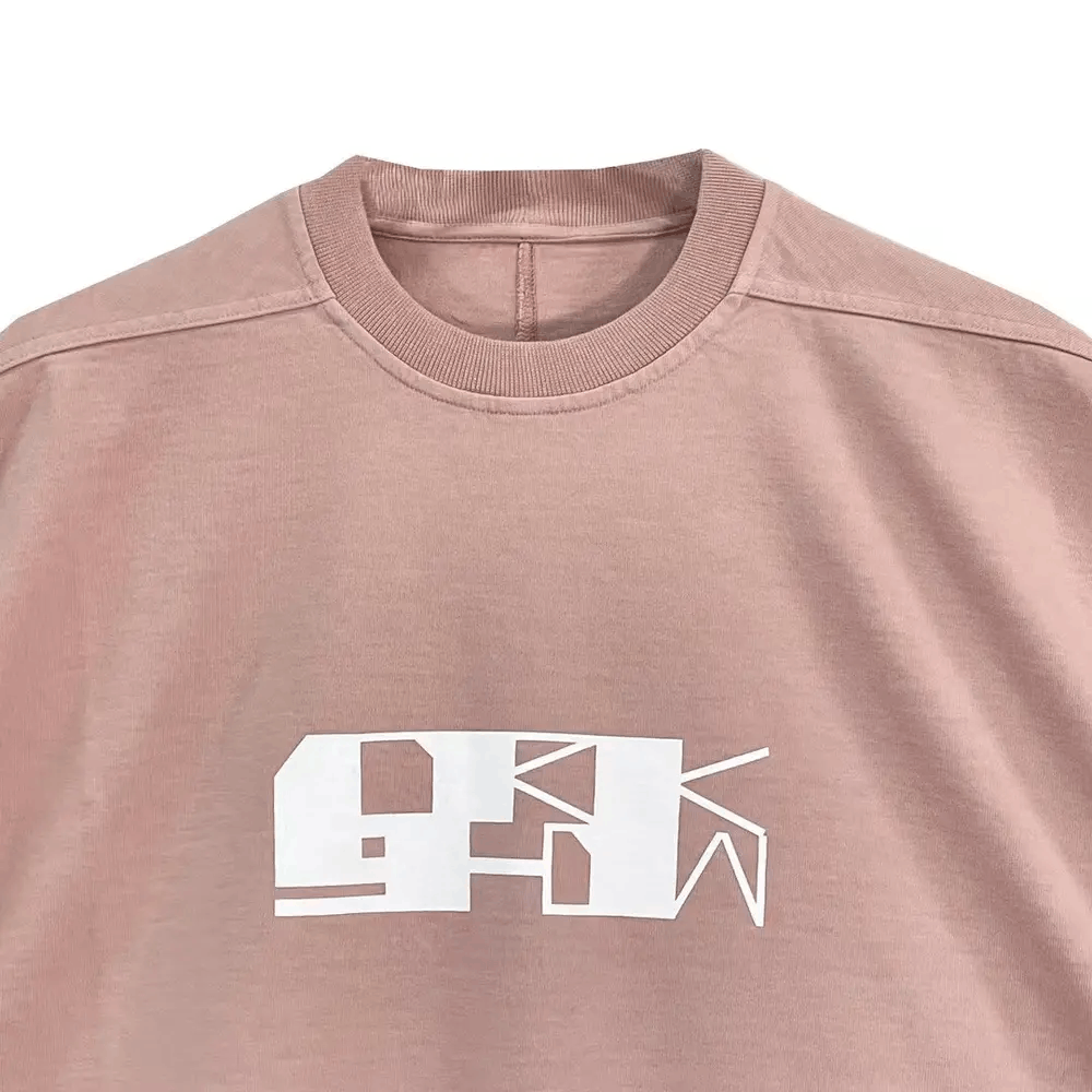 Thom Browne Rick Owens Drkshdw Letter Logo Printed Ribbon Short Sleeve Size ONE SIZE - 3 Thumbnail