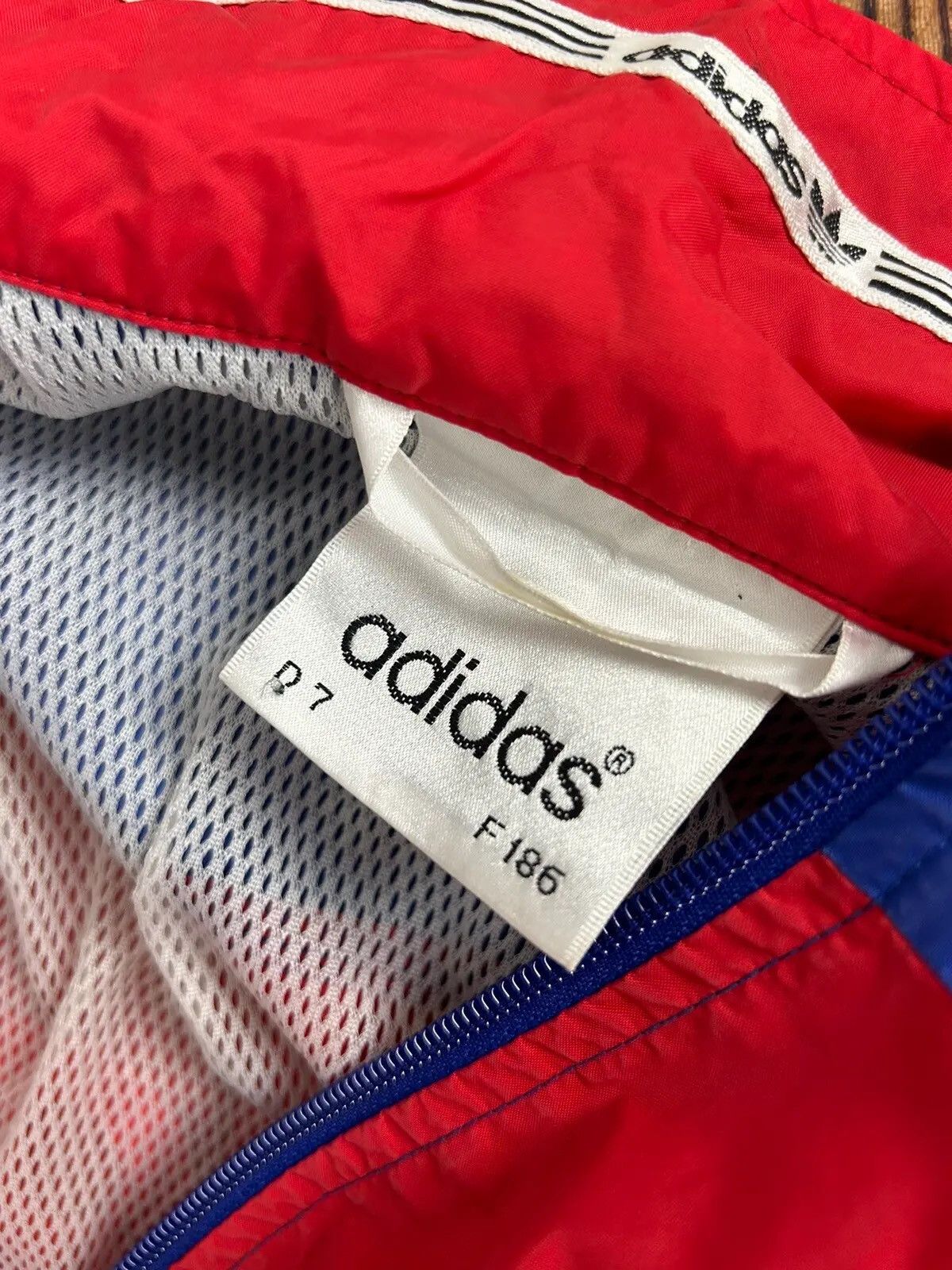 Adidas 90s Vintage Adidas Bayern Munchen 1993/95 Windbreaker Size US XL / EU 56 / 4 - 10 Thumbnail
