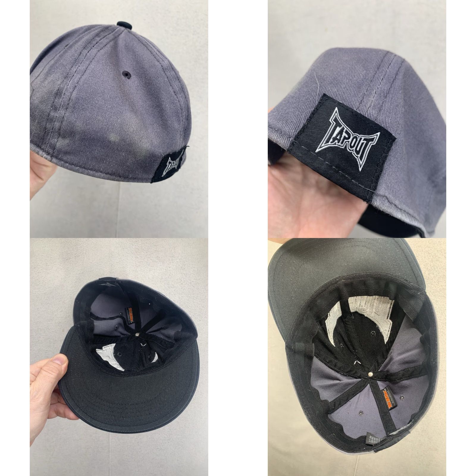 Tapout Vintage Tapout Men’s Baseball Cap L Black Canvas MMA Logo Trucker Hat Size ONE SIZE - 8 Thumbnail