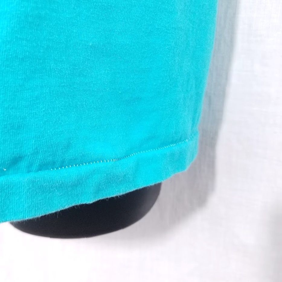 Hanes VINTAGE Hanes T-Shirt Heart Blue 90s Churchill Hospital Made In USA Large Mens Size US L / EU 52-54 / 3 - 4 Thumbnail
